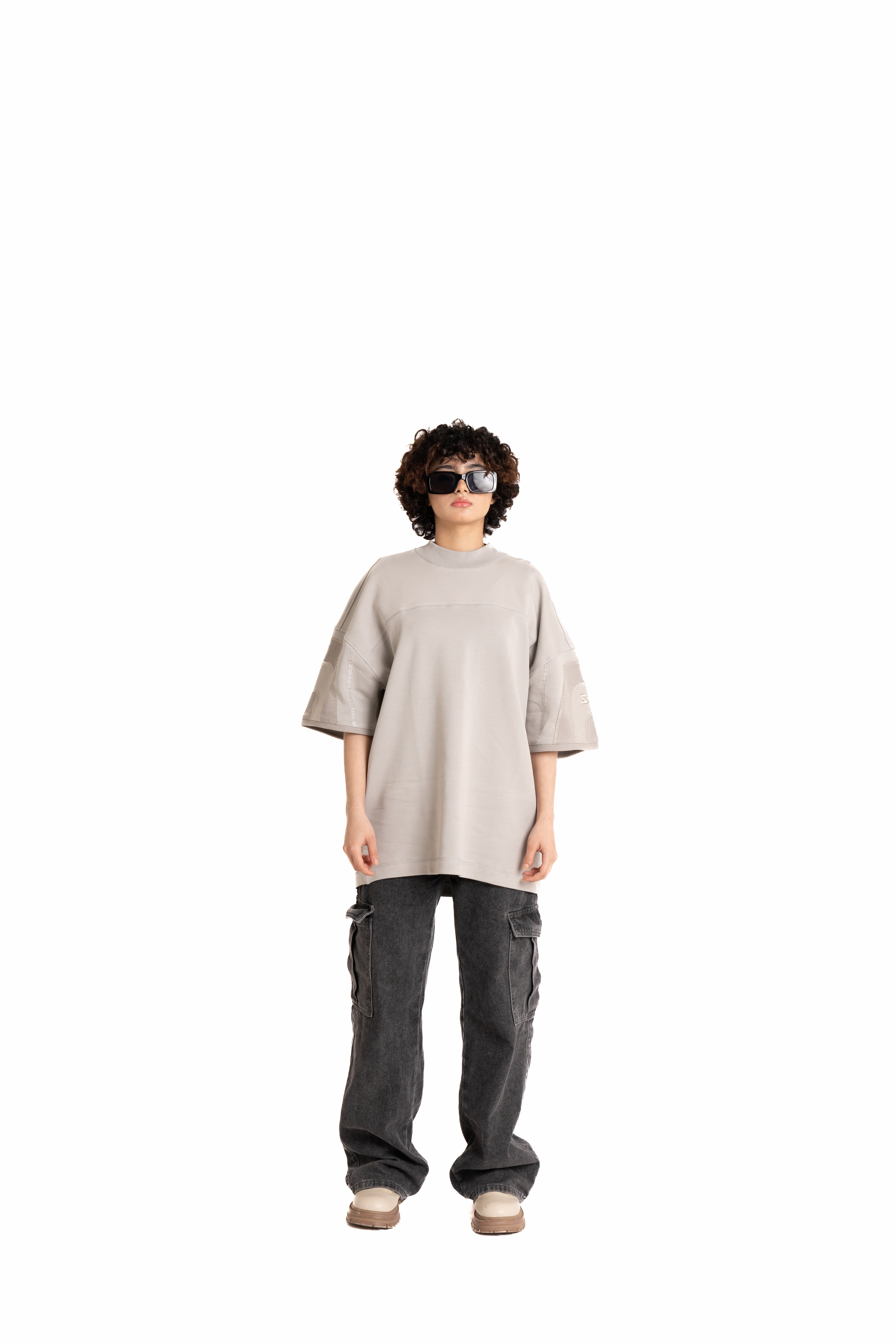 Beige Oversize T-shirt By S32
