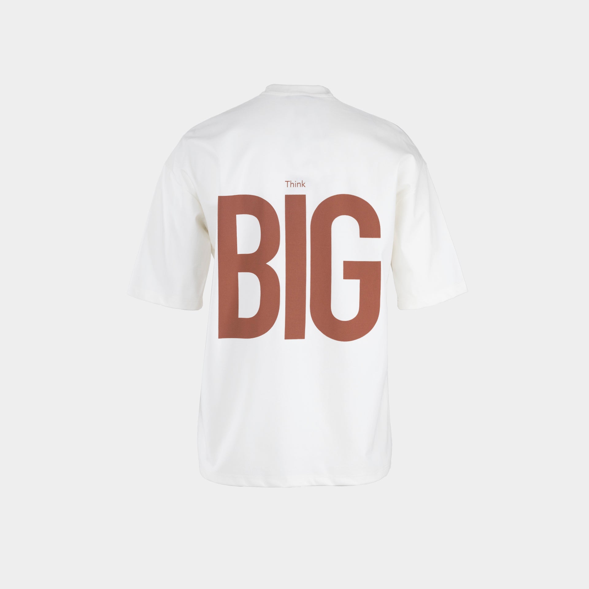 White Smoke Think Big T-shirt By Z Brand