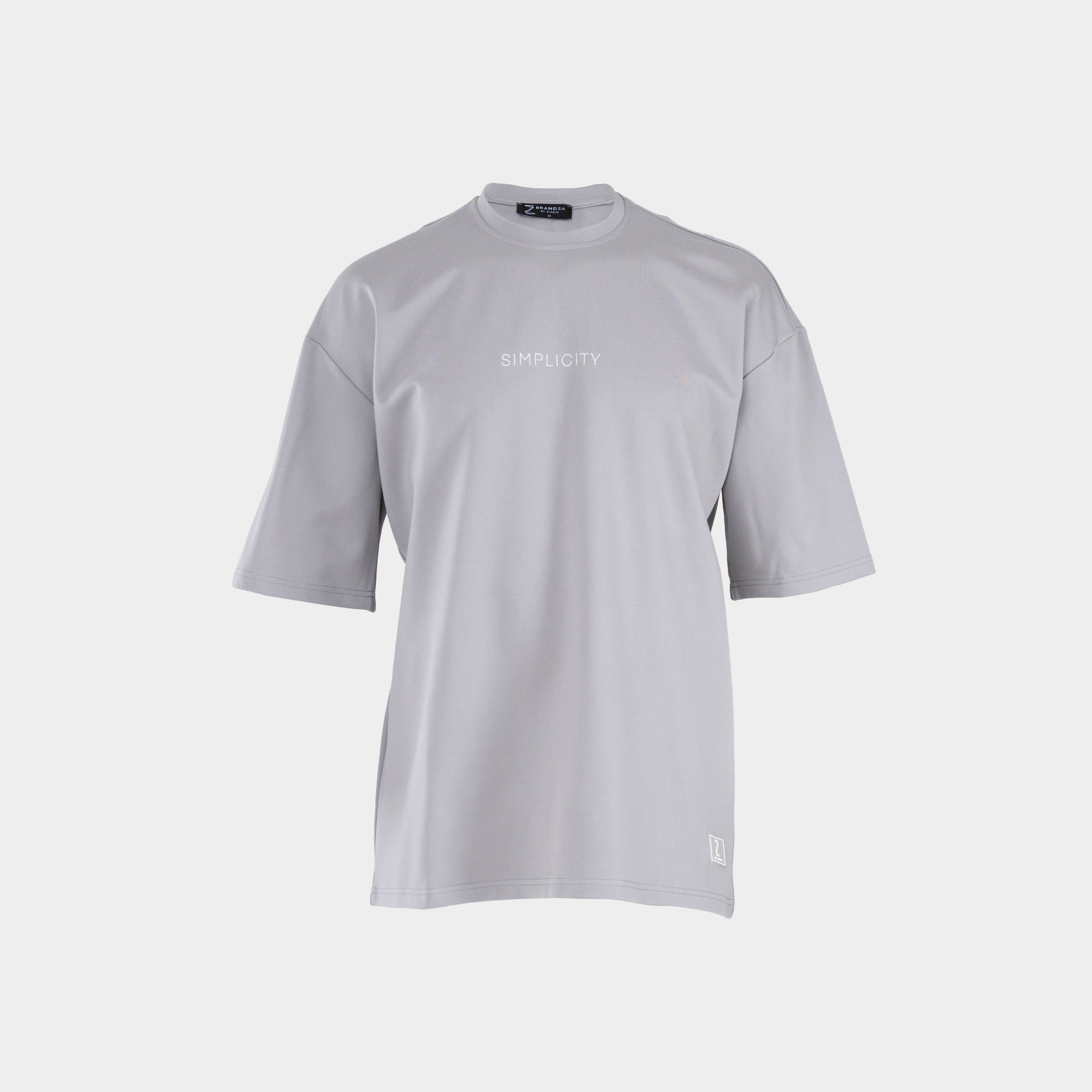 Light Gray Simplicity T-shirt By Z Brand