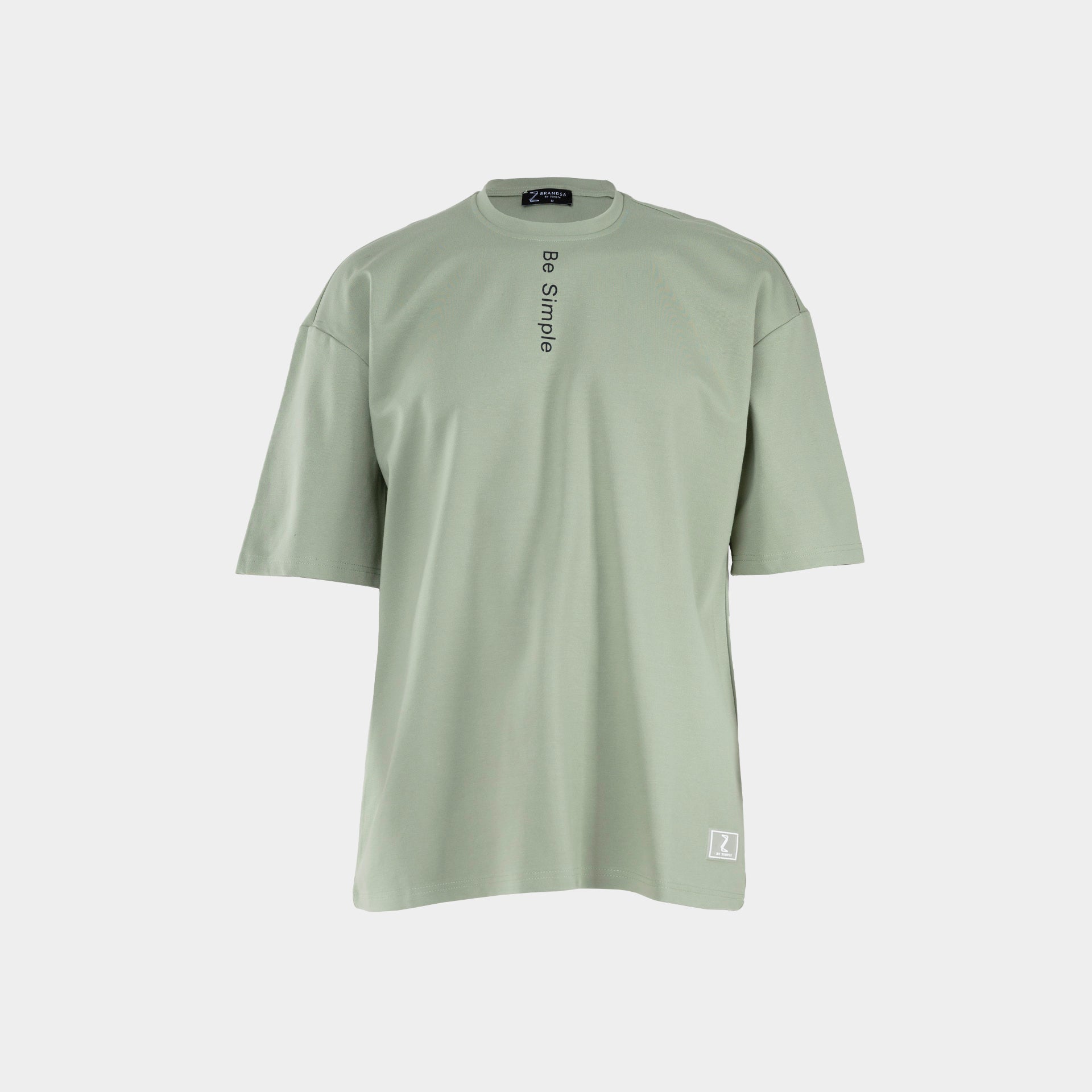 Light Green Be Simple T-shirt By Z Brand