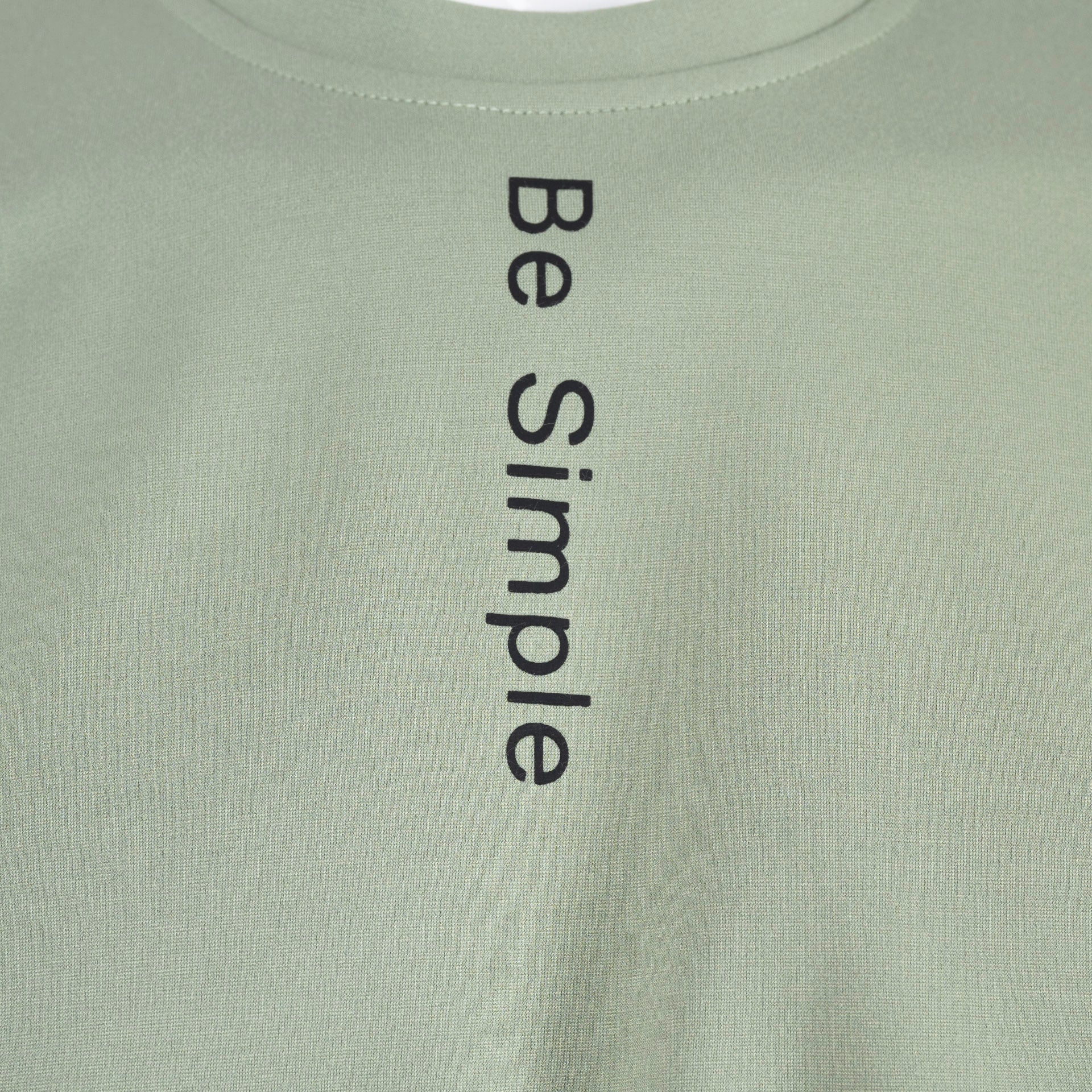 Light Green Be Simple T-shirt By Z Brand