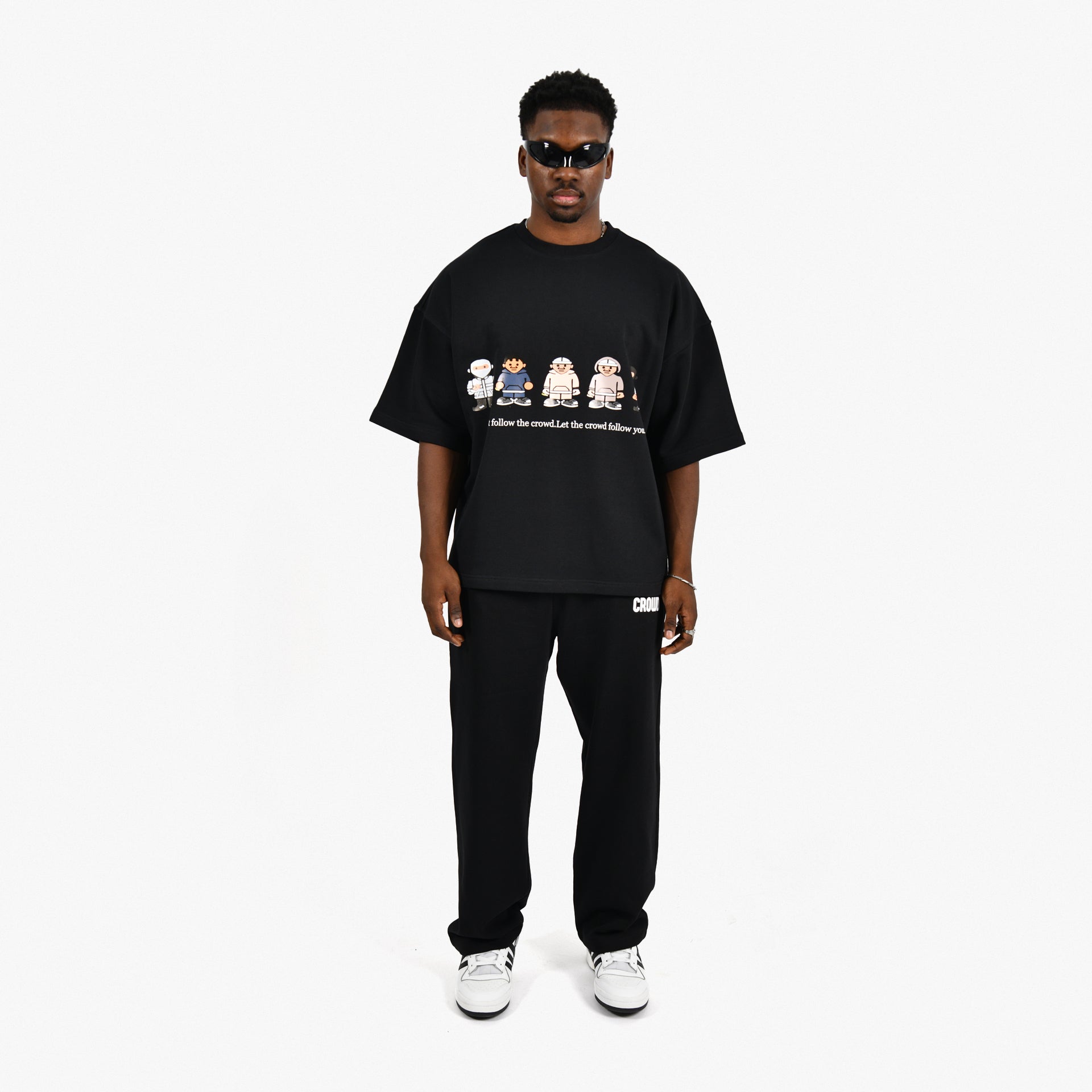 Black People T-shirt From Crowd