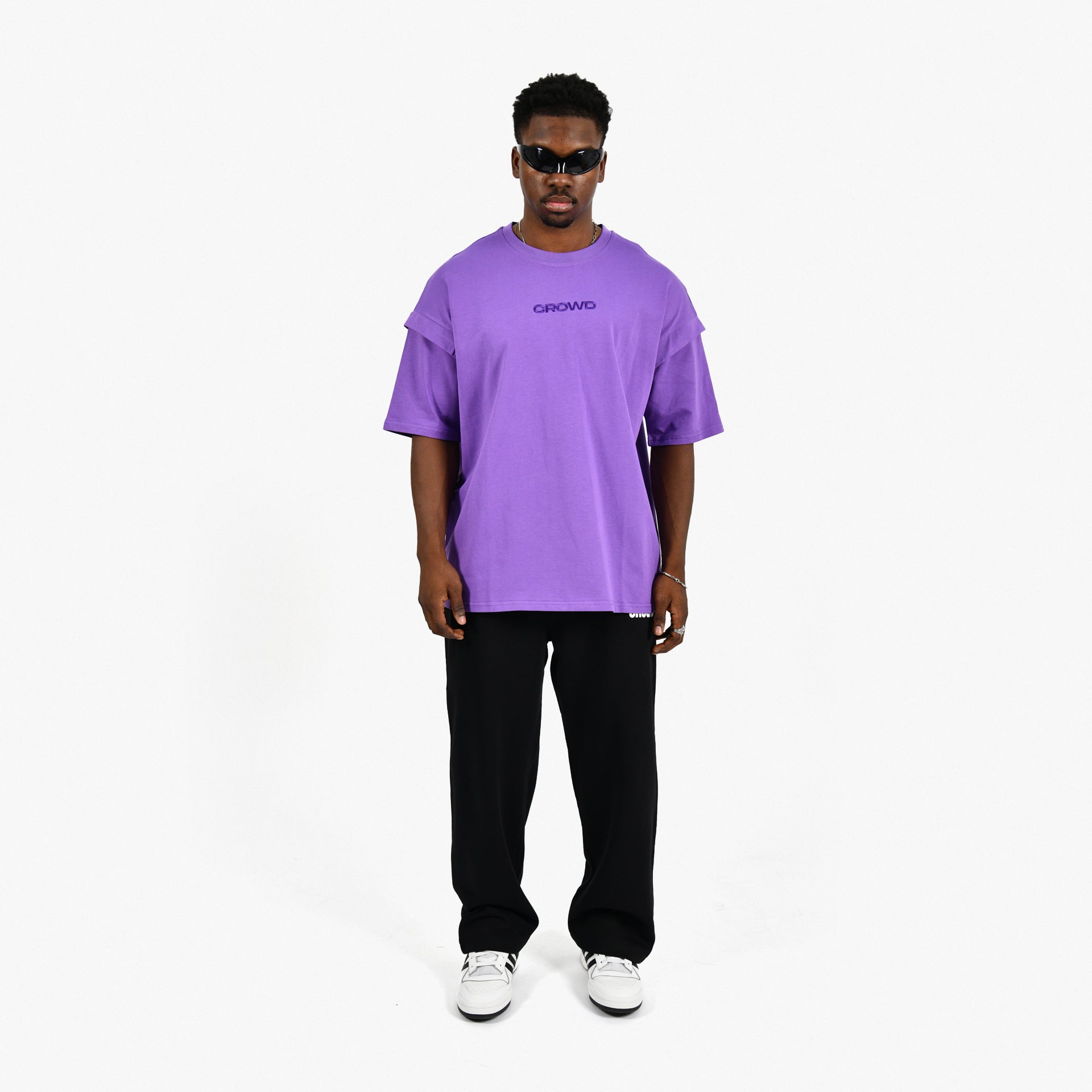 Purple Logo T-shirt From Crowd