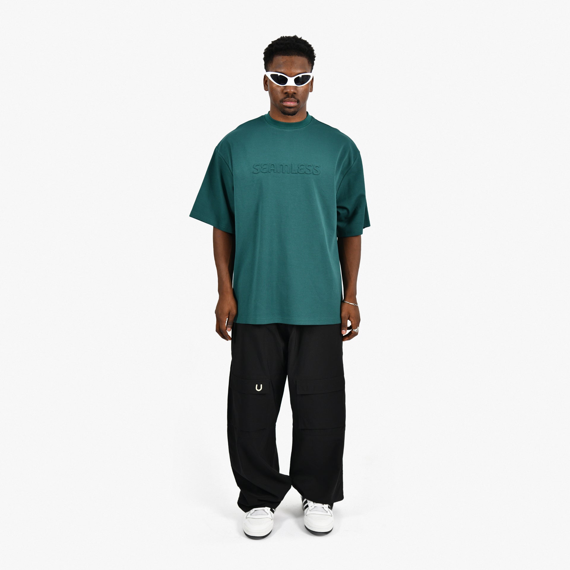 Dark Green Seamless T-shirt From Unisi