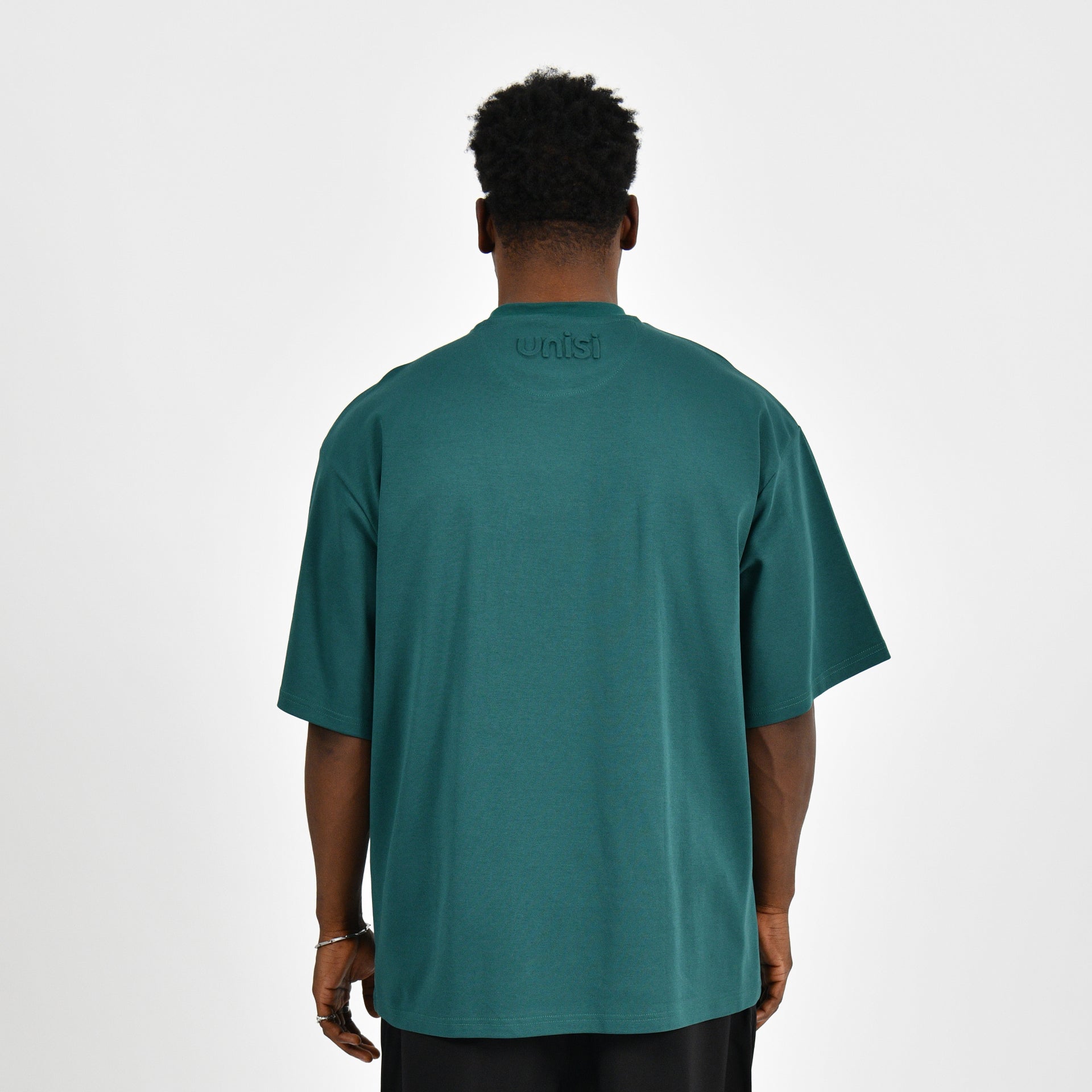 Dark Green Seamless T-shirt From Unisi