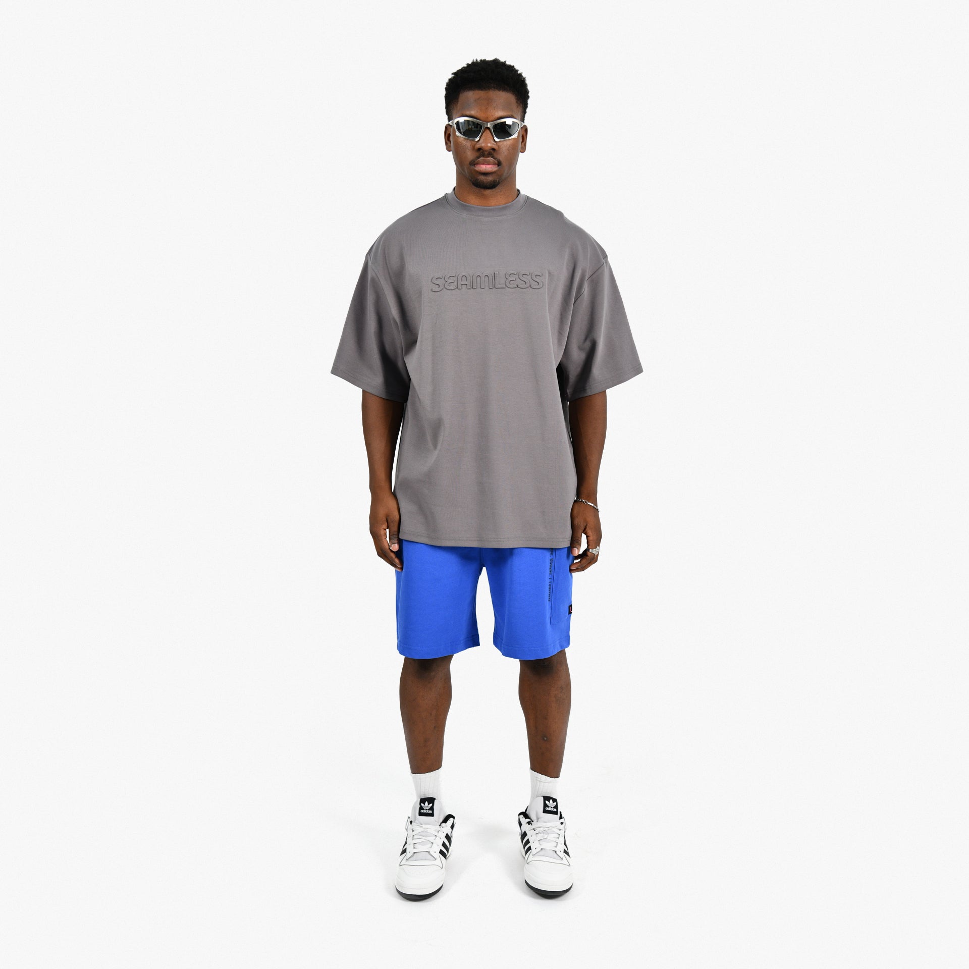 Gray Seamless T-shirt From Unisi