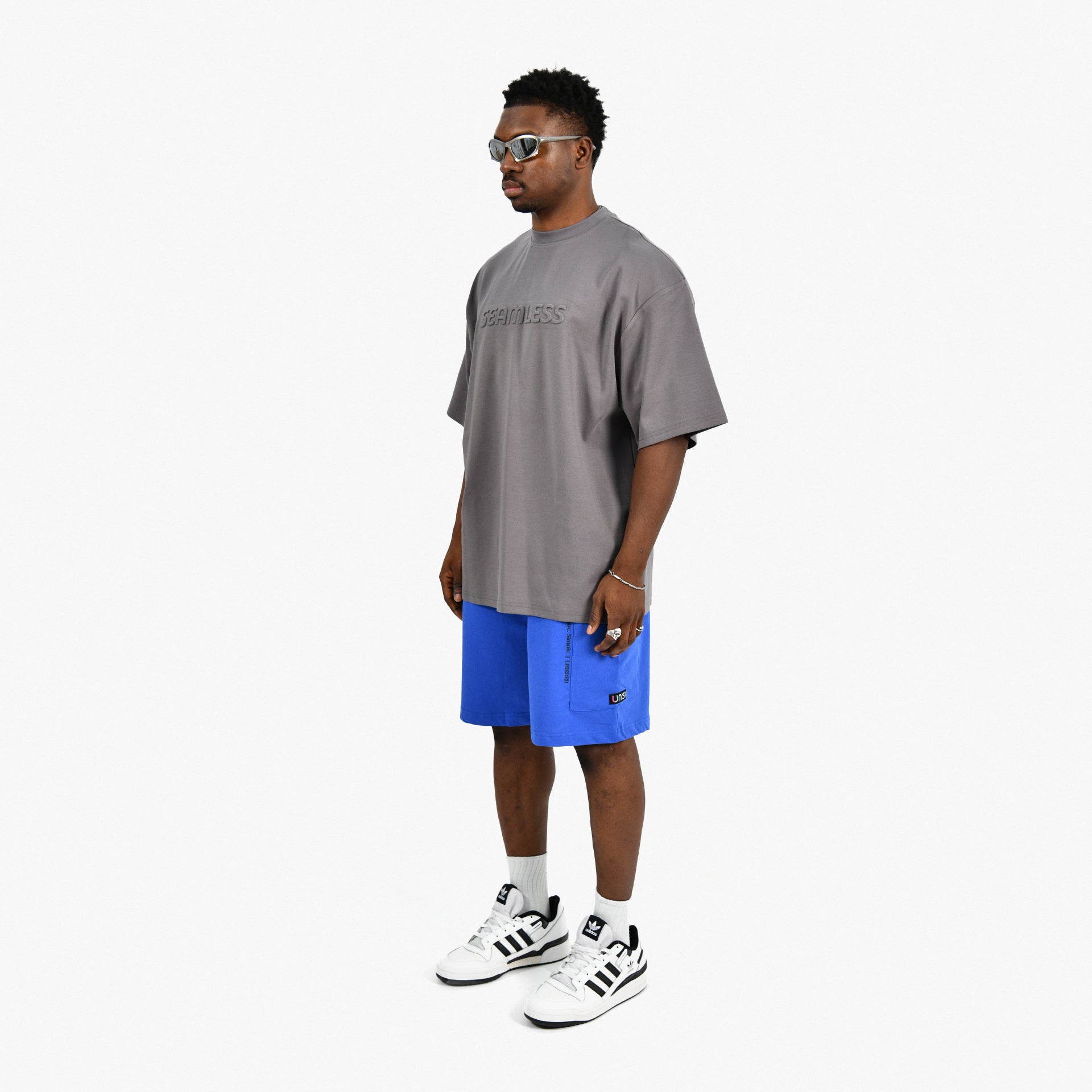 Gray Seamless T-shirt From Unisi