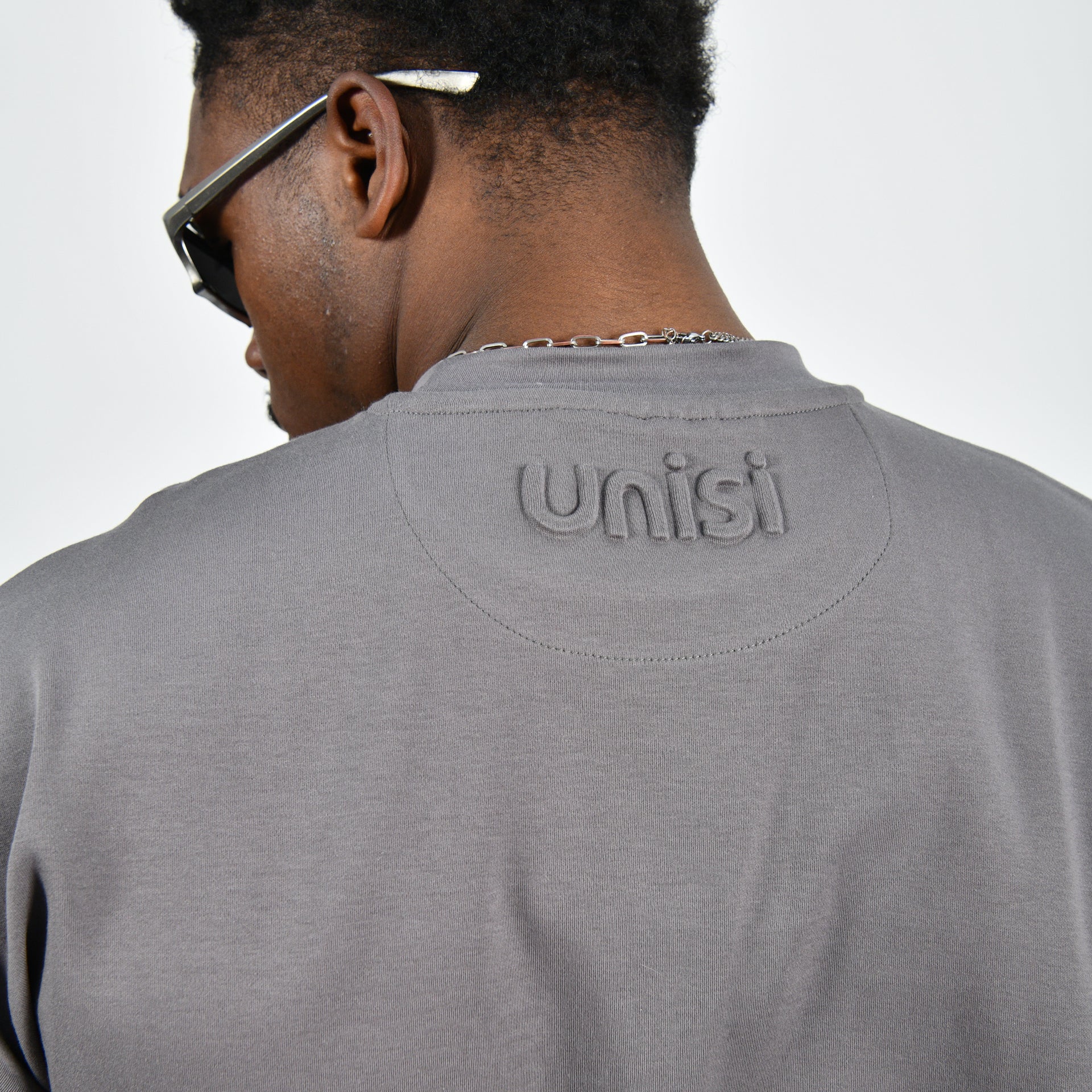 Gray Seamless T-shirt From Unisi