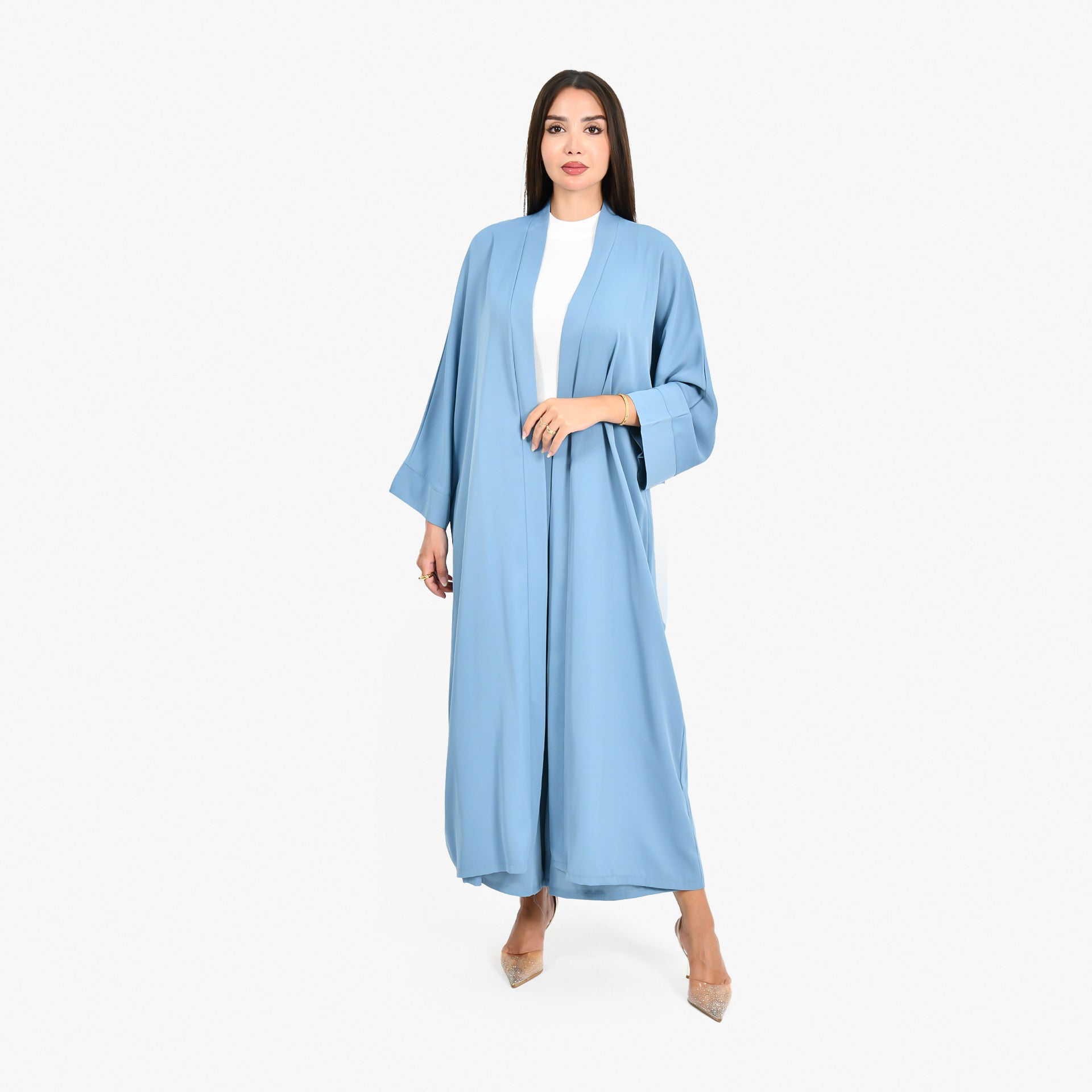 Blue Abaya Set By WeCre8