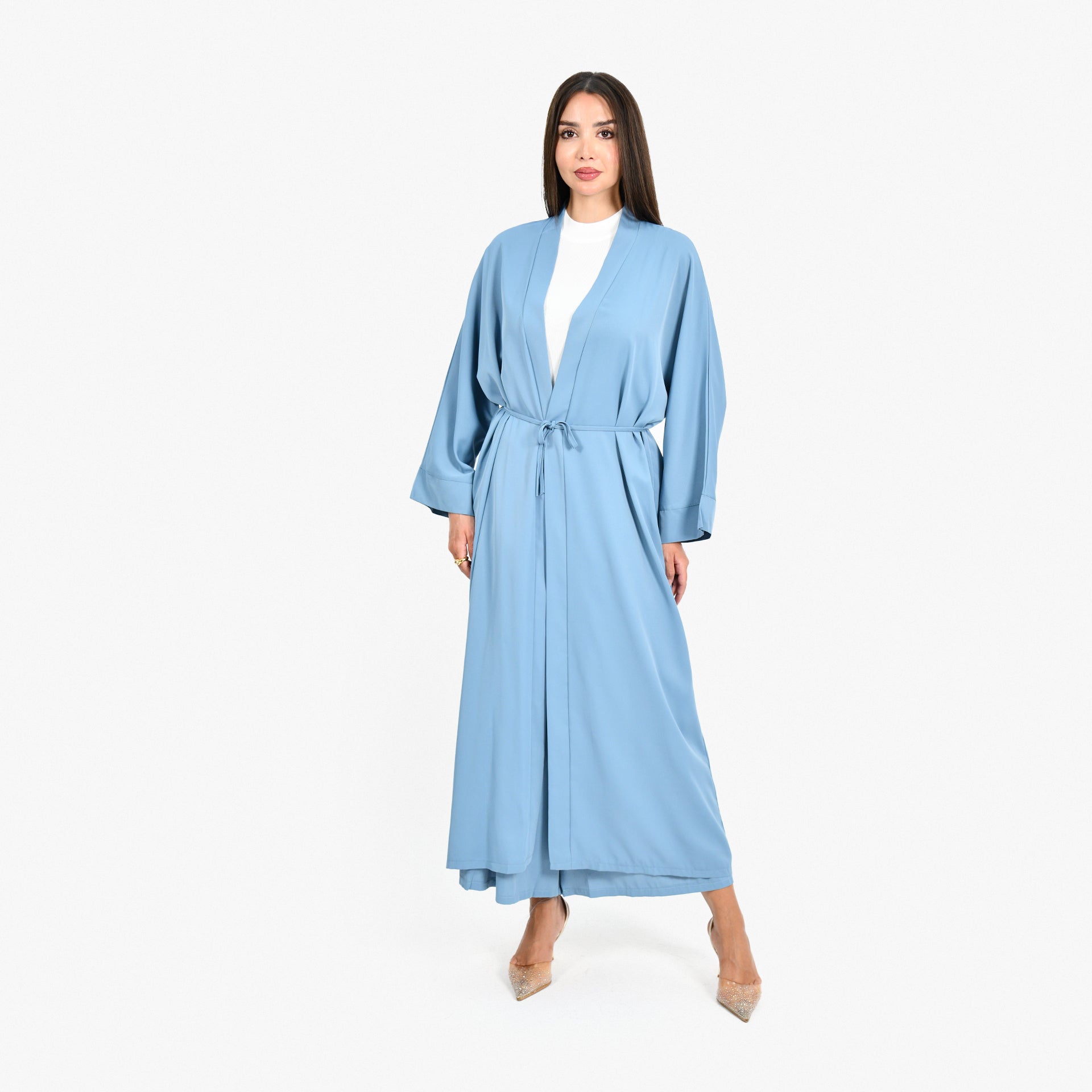 Blue Abaya Set By WeCre8