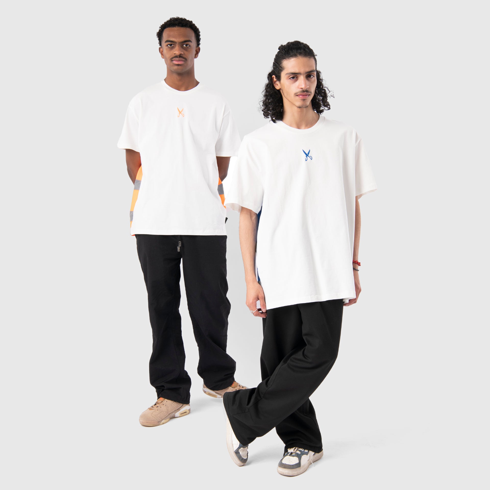 White & Orange Underground T-shirt From Weaver Design
