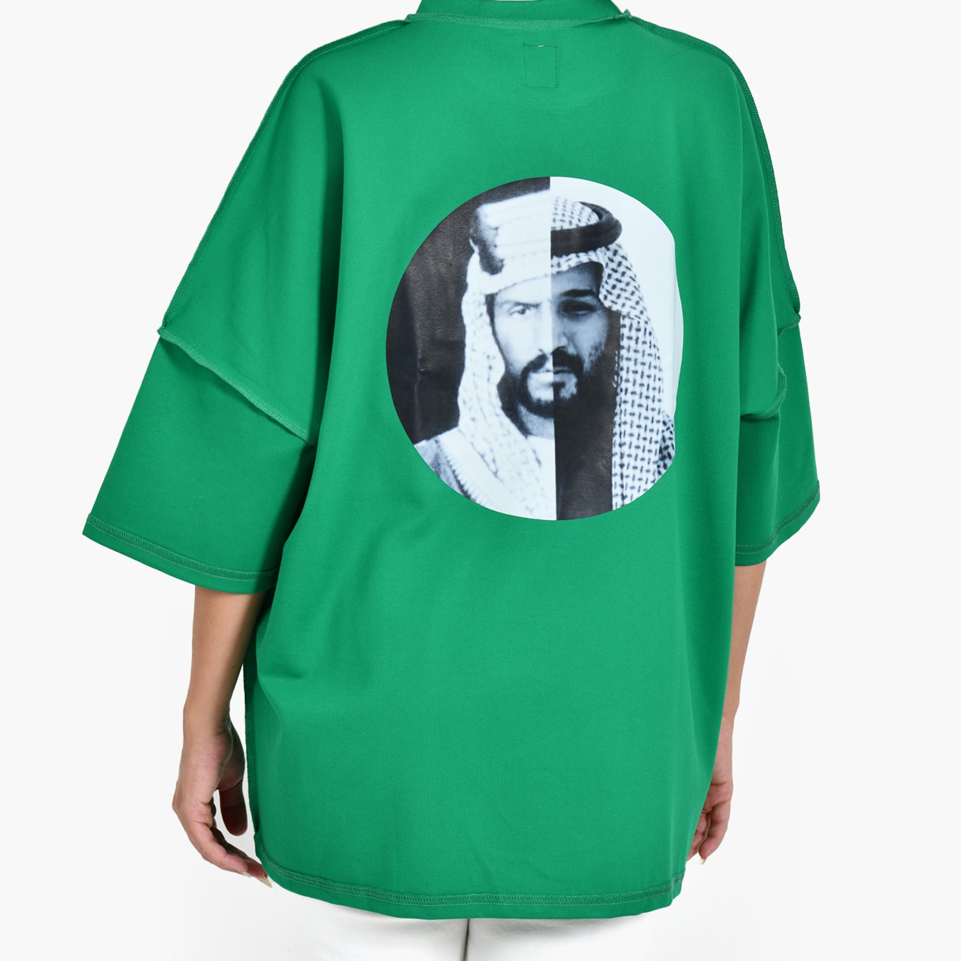 تي شيرت أخضر MBS و King - Pavone