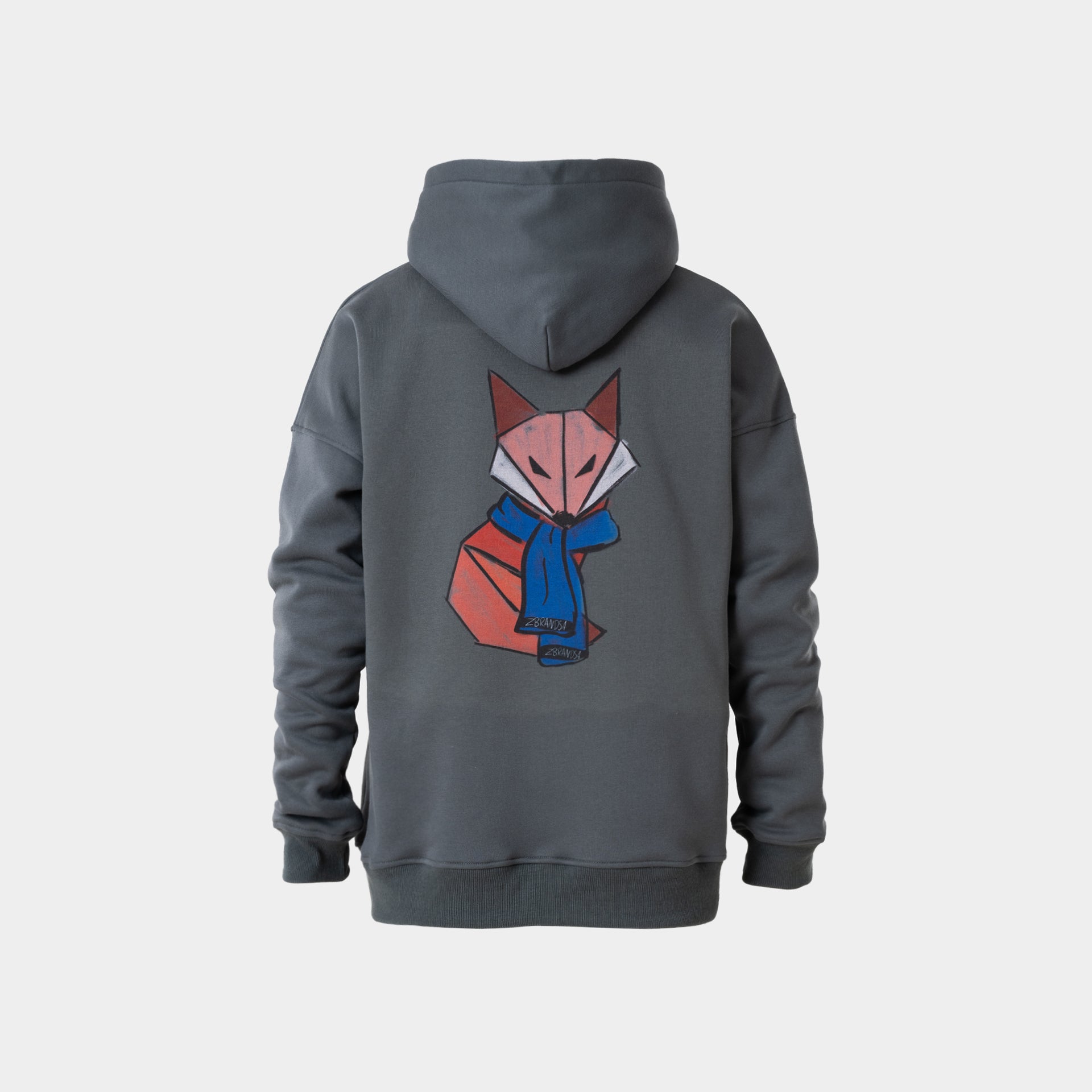 Cat Gray Unisex Hoodie by Z Brand