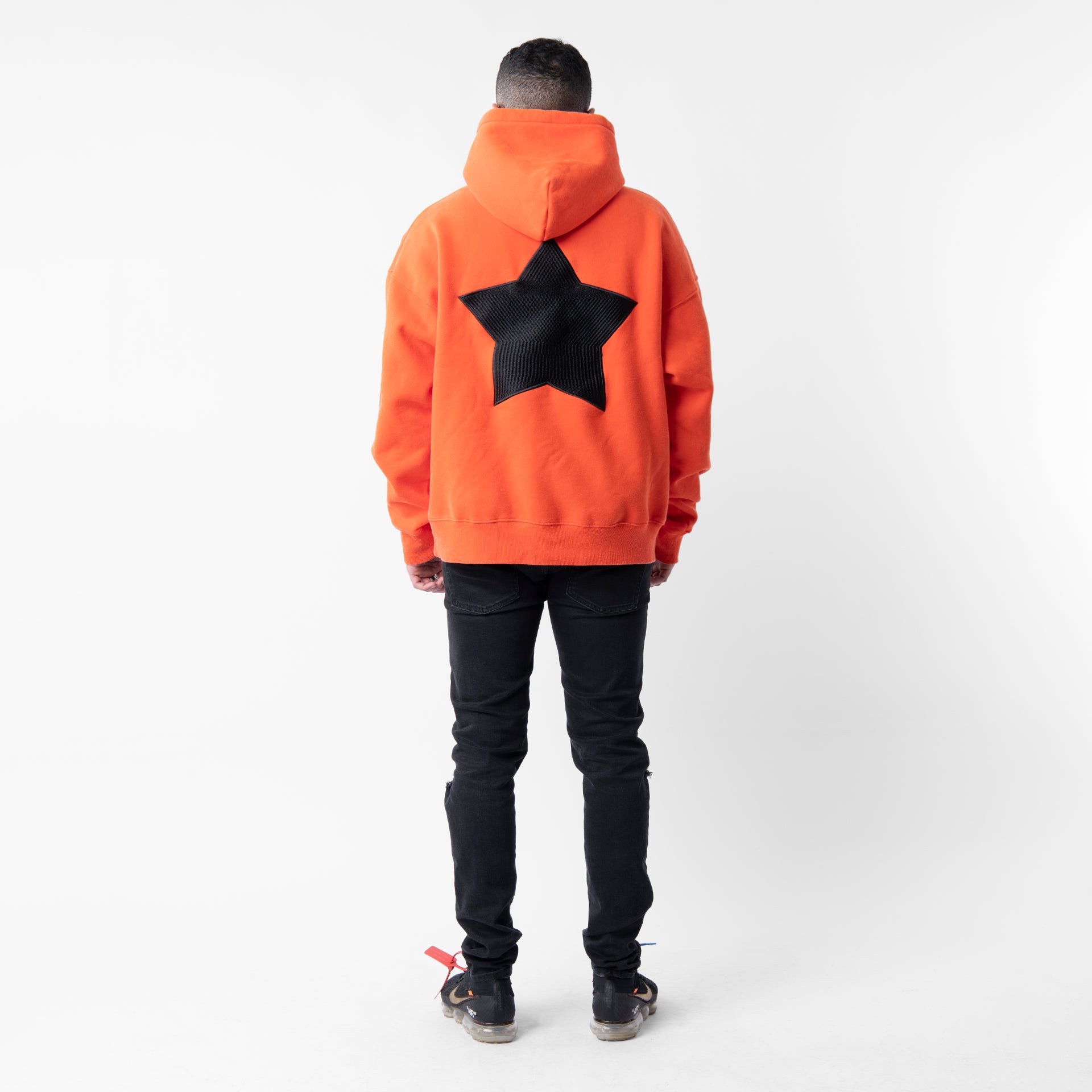 Orange Classic Hoodie From I'm West