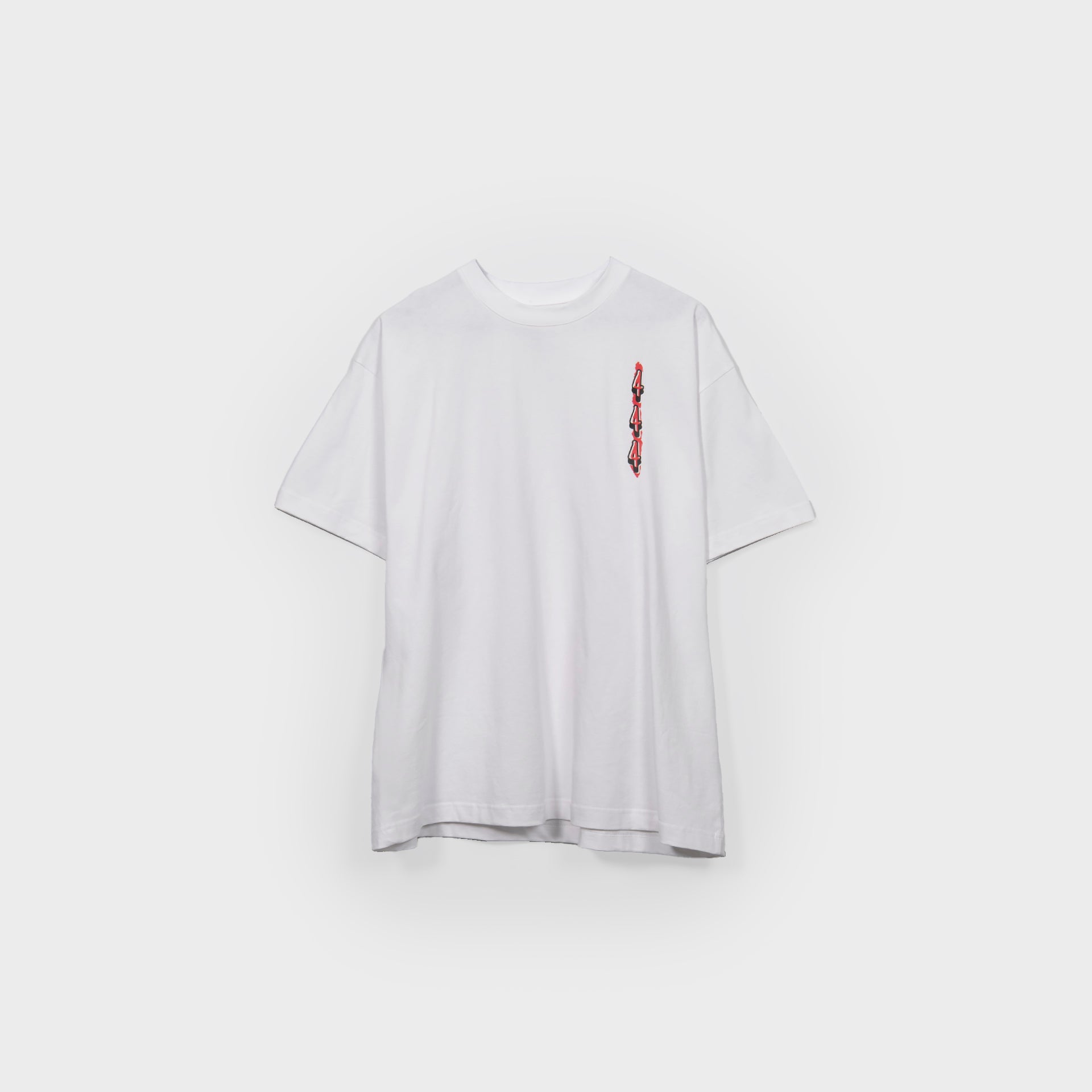 White "No Inspiration" T-shirt From Triple Four