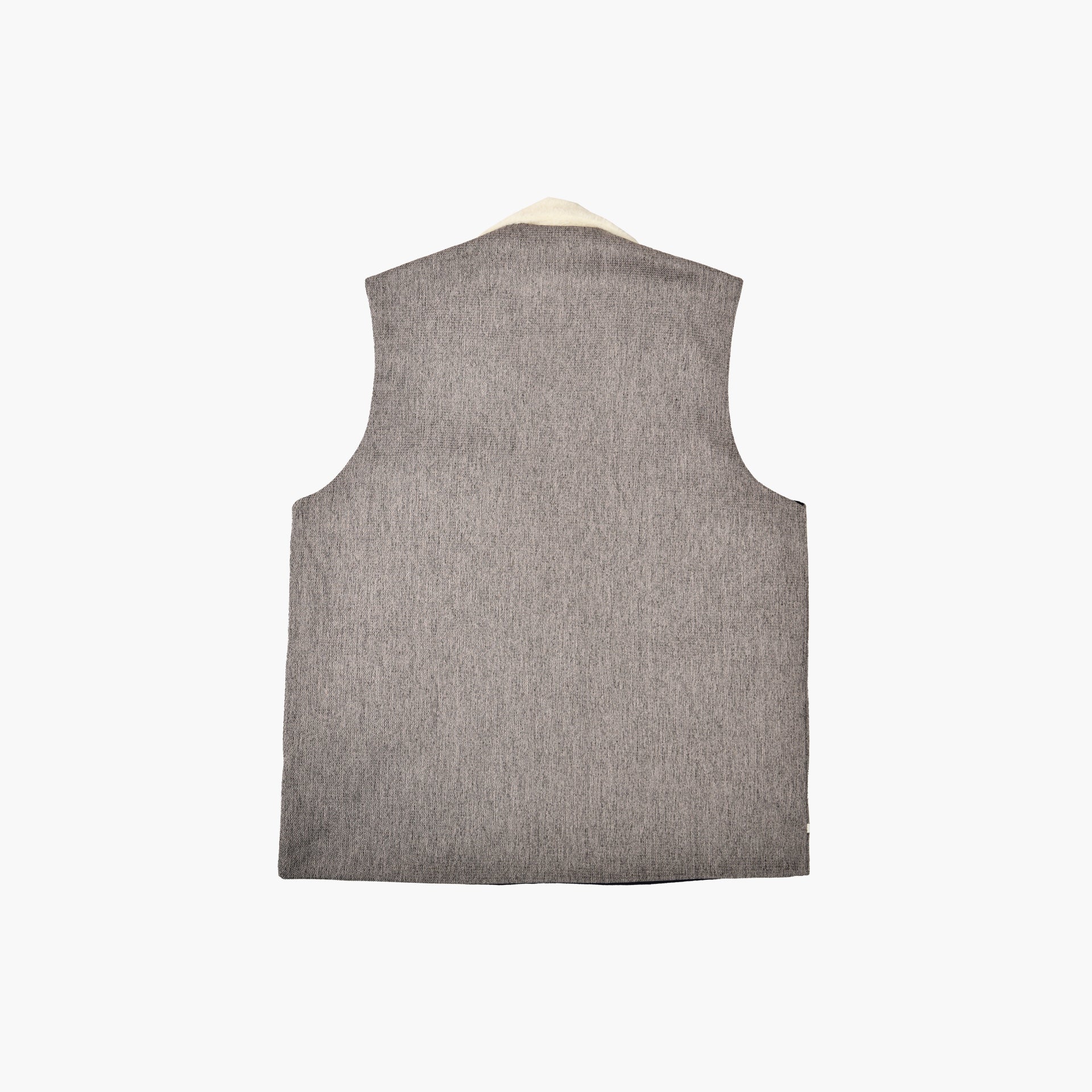 Men's Black and Gray Double-Face Sederi Vest by H&A