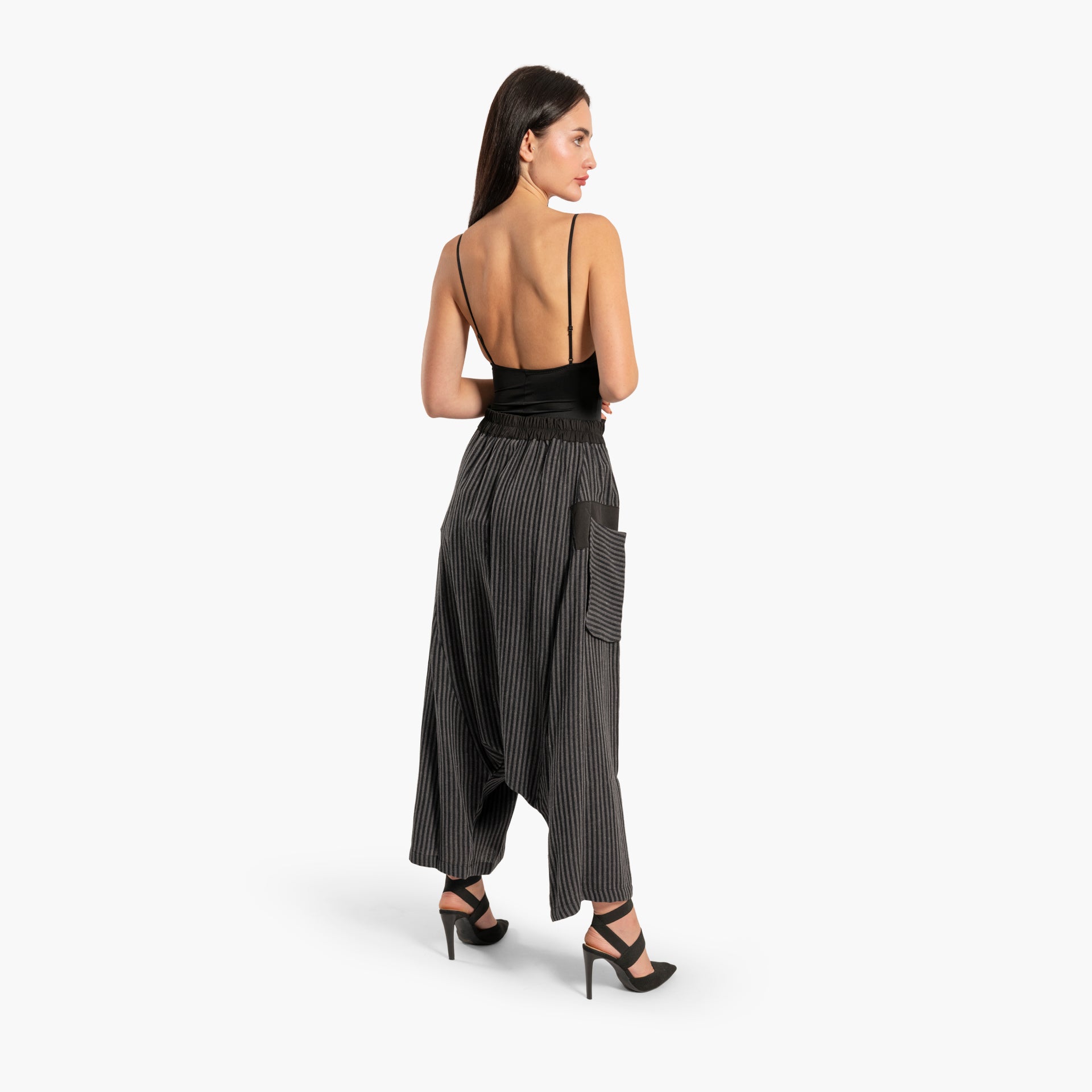 Women Acre Black Trousers by WECRE8