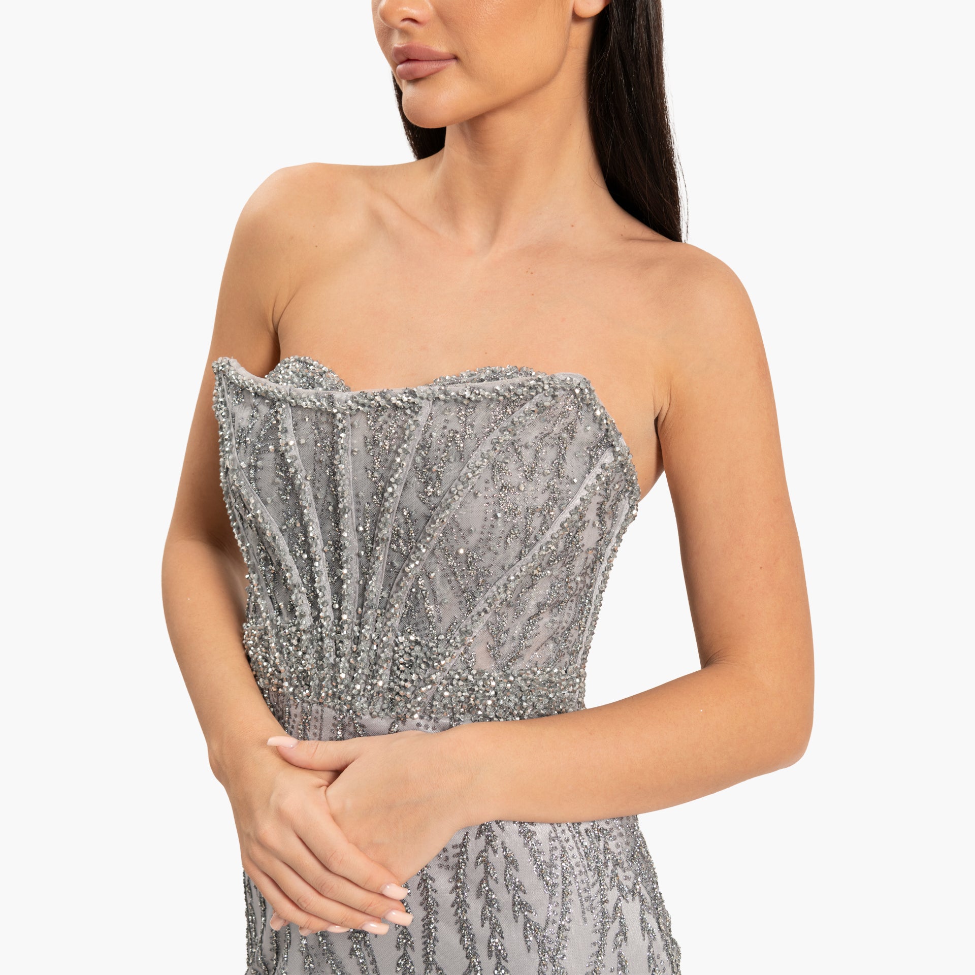 Women's Silver Dress By WECRE8