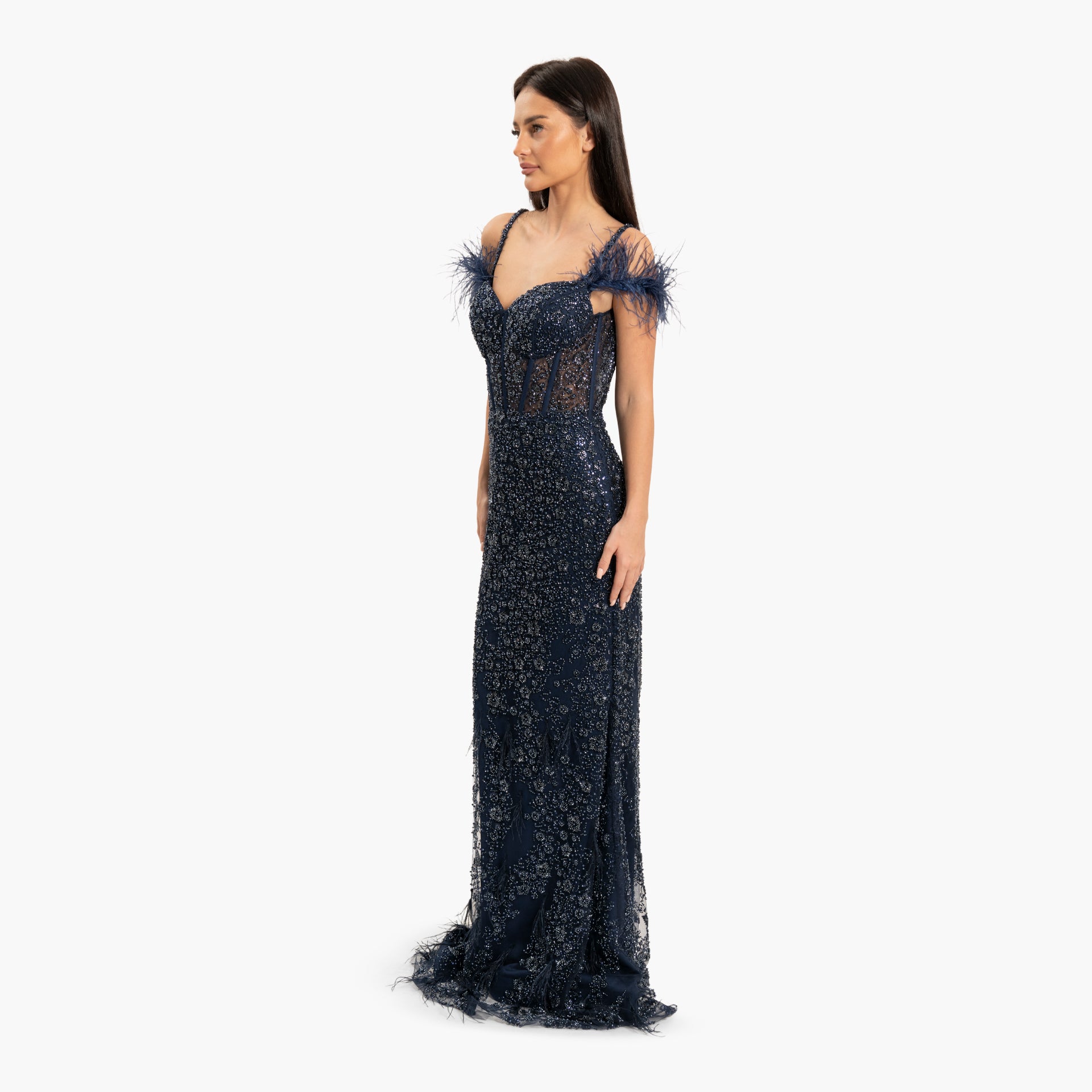 Women's Navy Dress By WECRE8