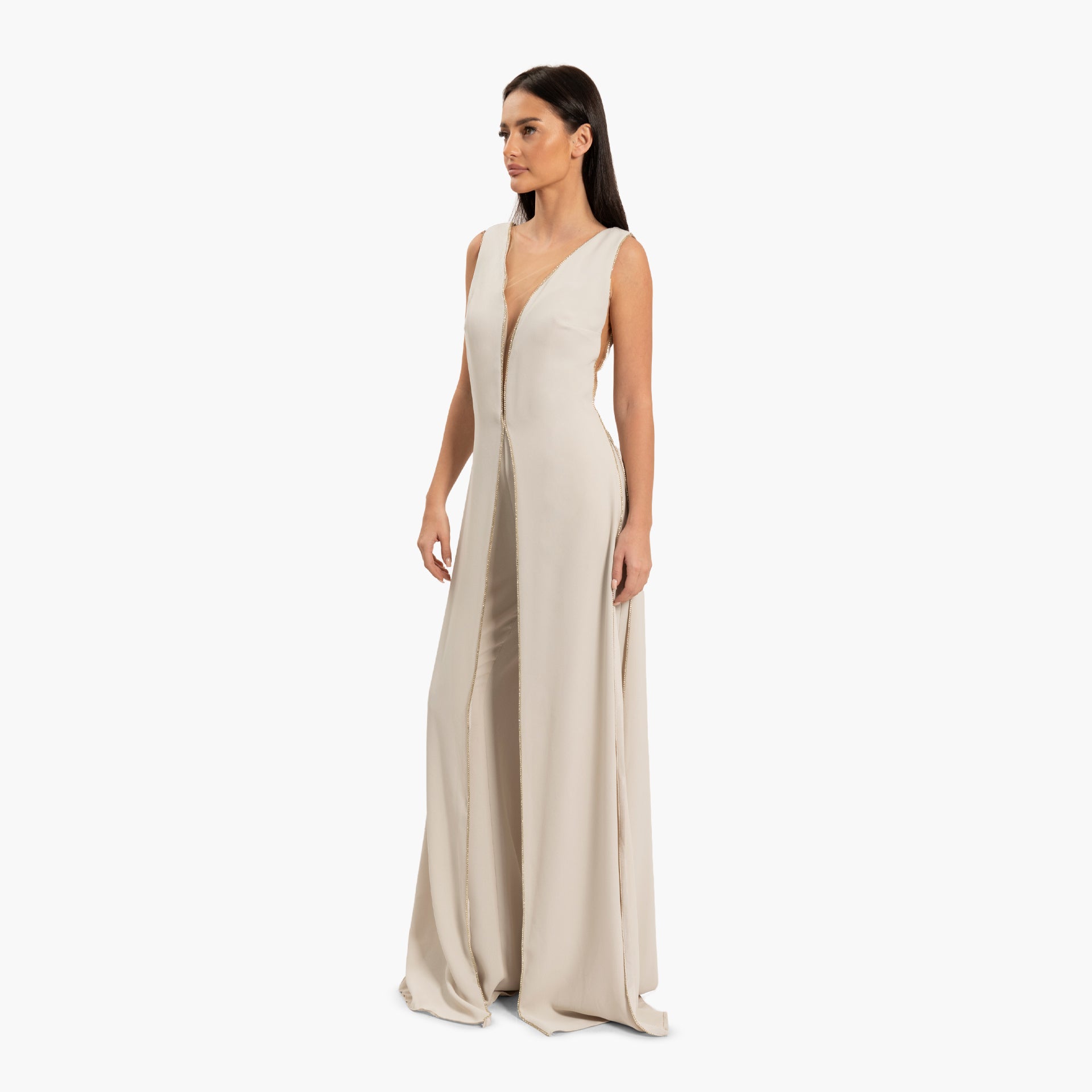 Women Silver Jumpsuit By WECRE8