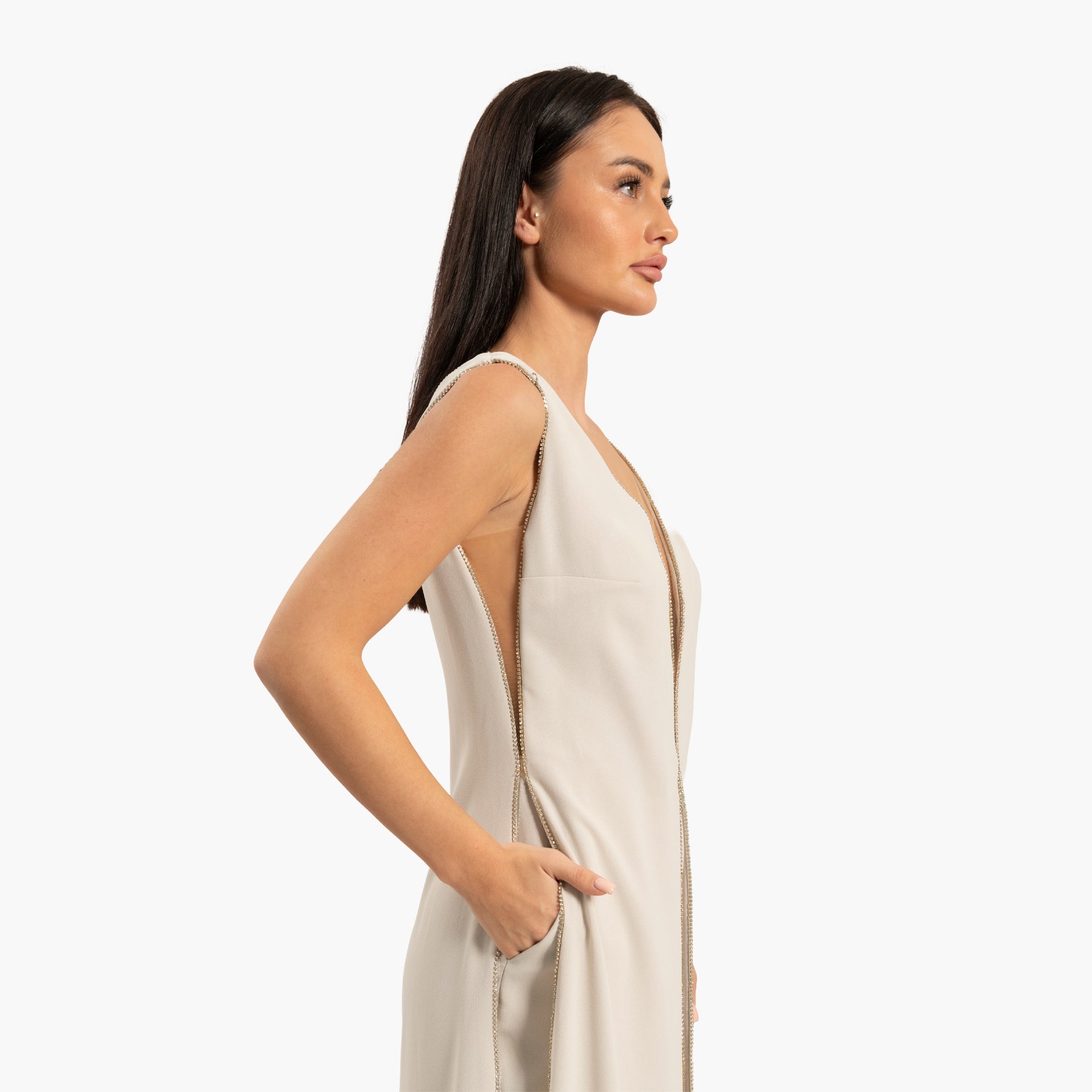 Women's Silver Jumpsuit By WECRE8