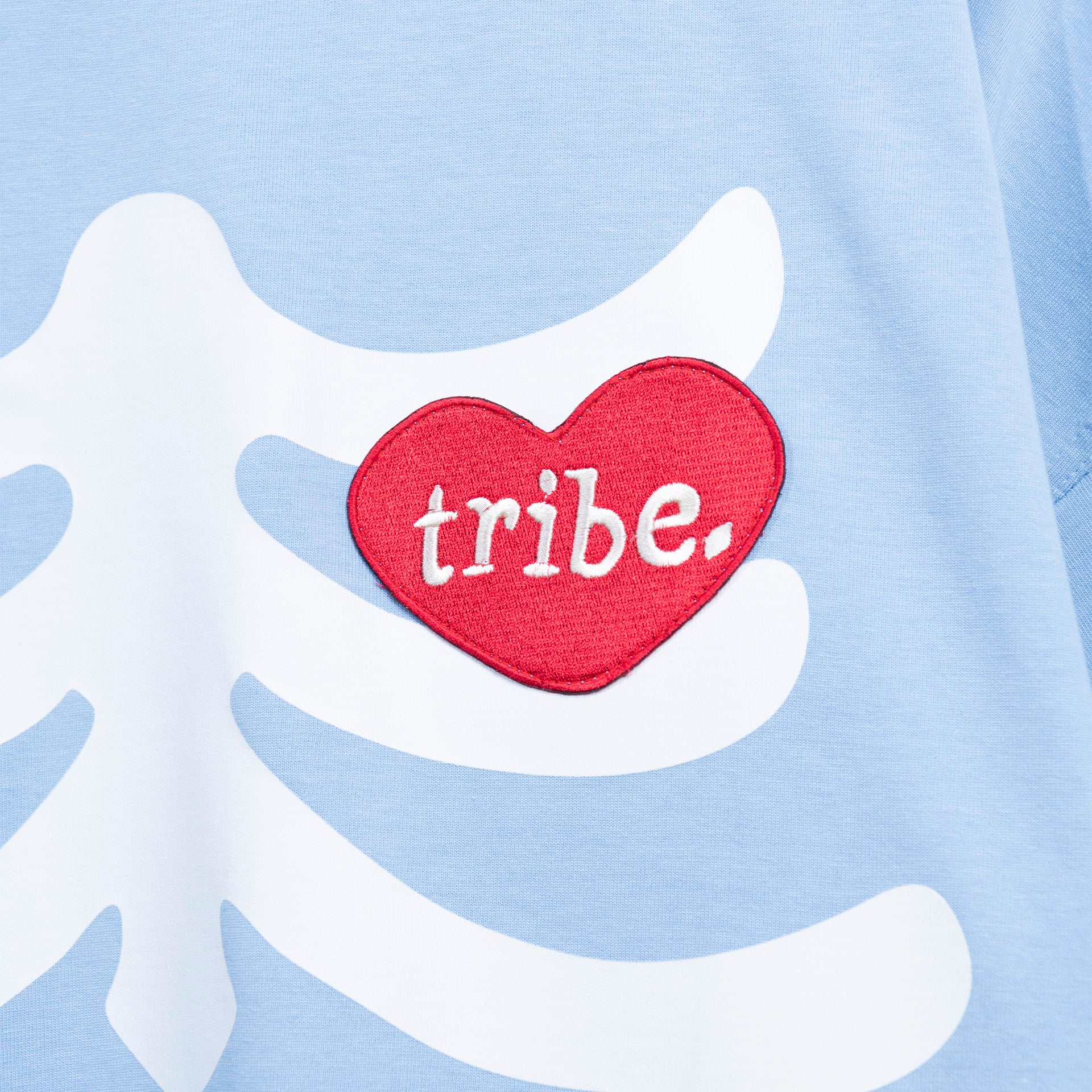Blue "Heart" T-shirt From Tribe