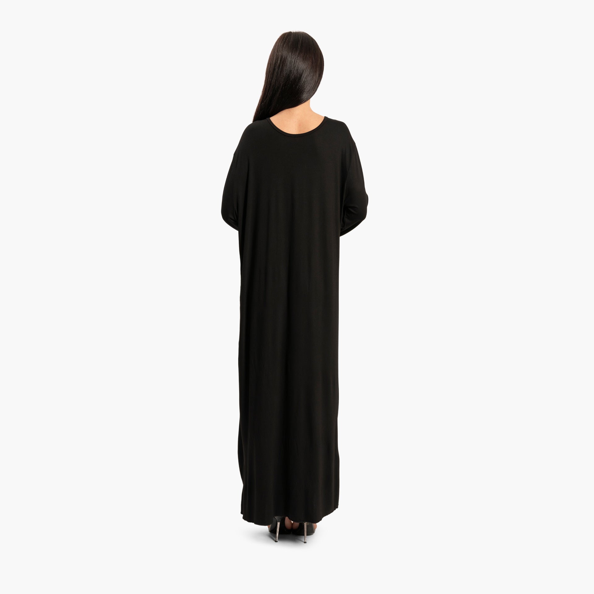 Women's Black Cotton Dress By WECRE8