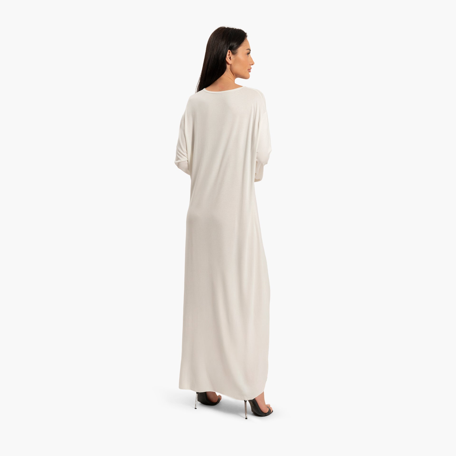 Women's White Cotton Dress By WECRE8