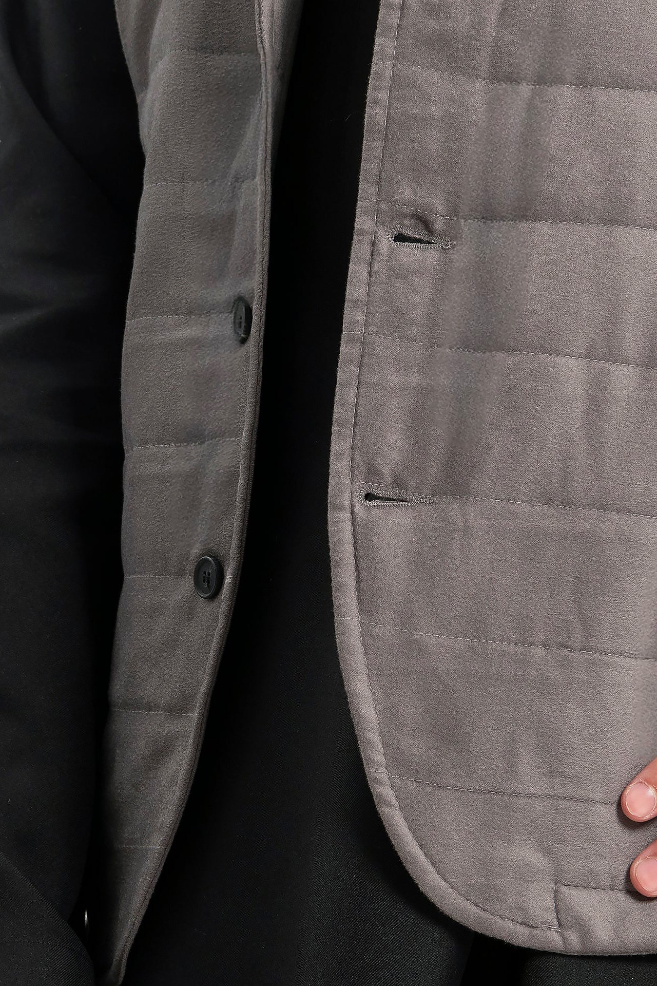 Men Gray Vest by WECRE8