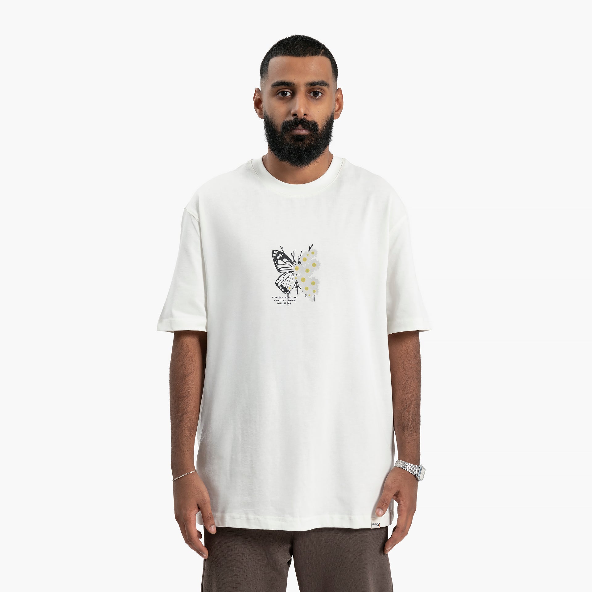 Men's White Dawn T-shirt by WECRE8