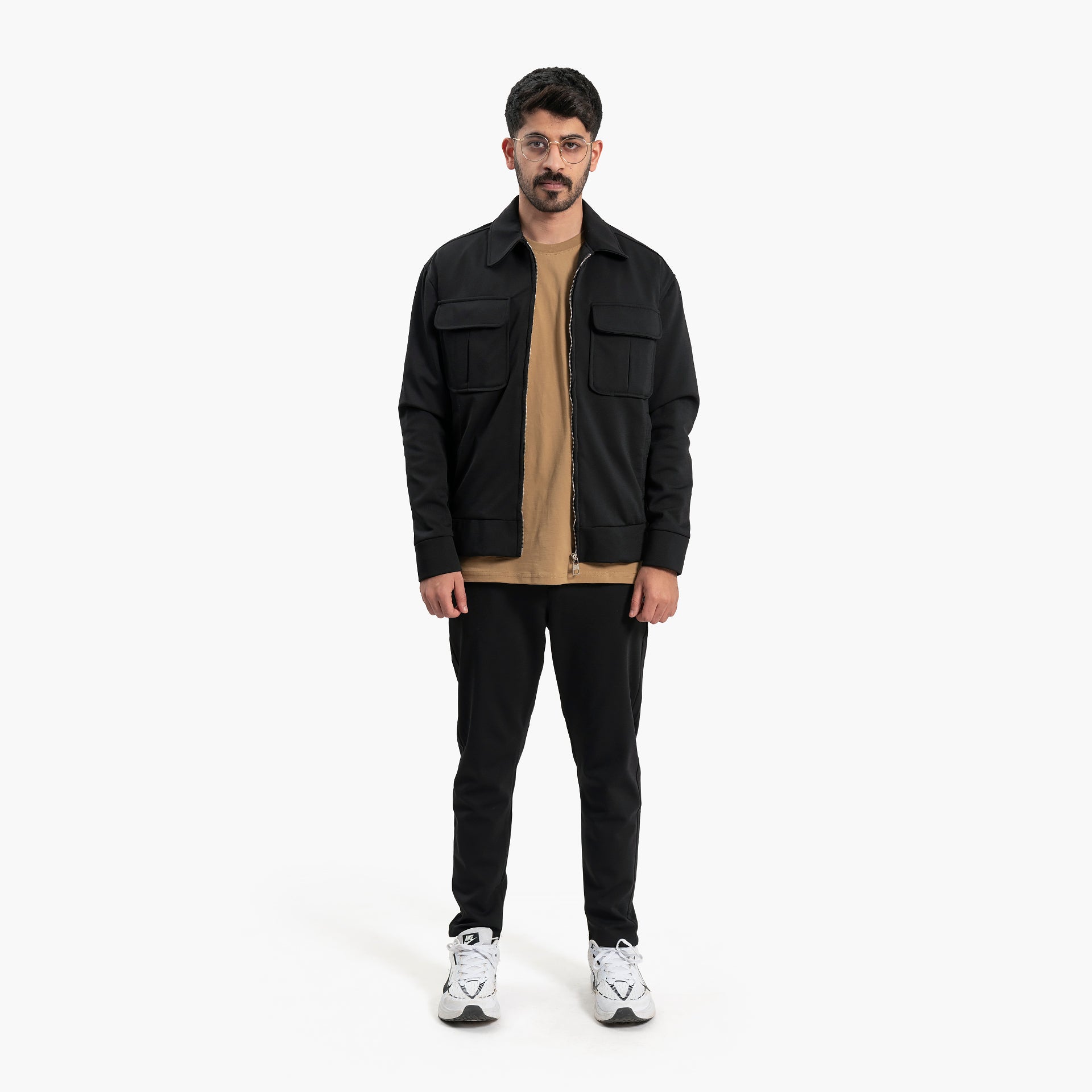 Men Black Jacket and Pants Set By WECRE8
