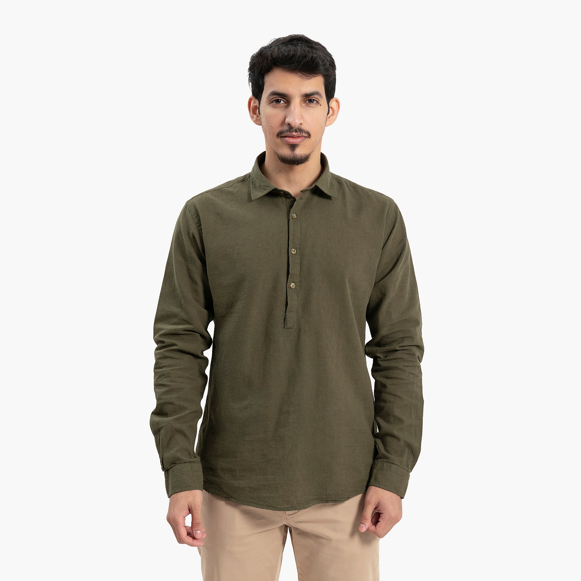 Men Olive T-Shirt by WECRE8