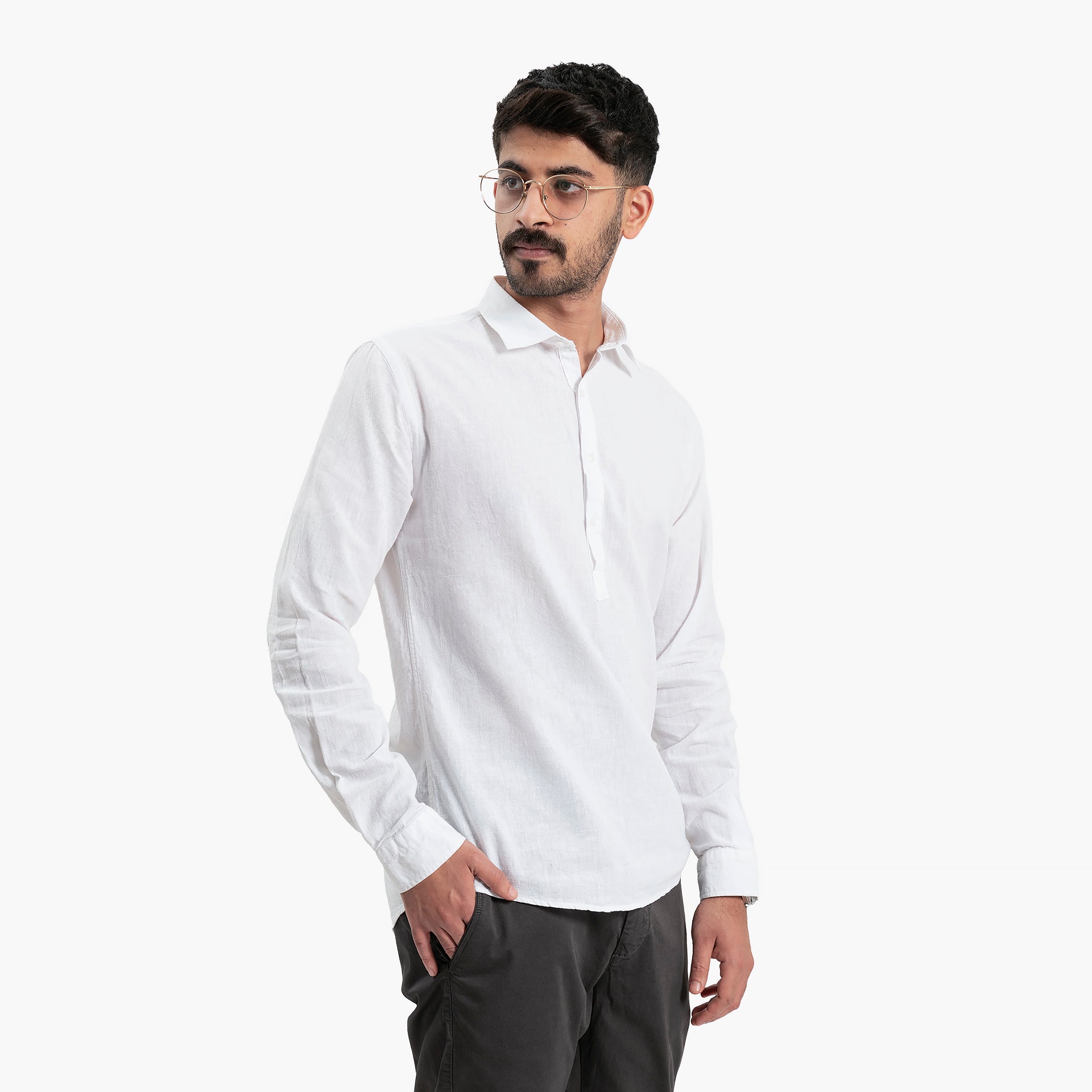 Men White Shirt by WECRE8