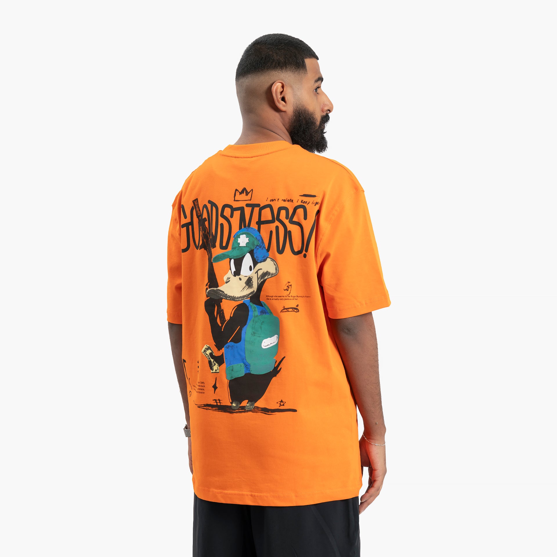 Men's Orange Goods T-shirt by WECRE8