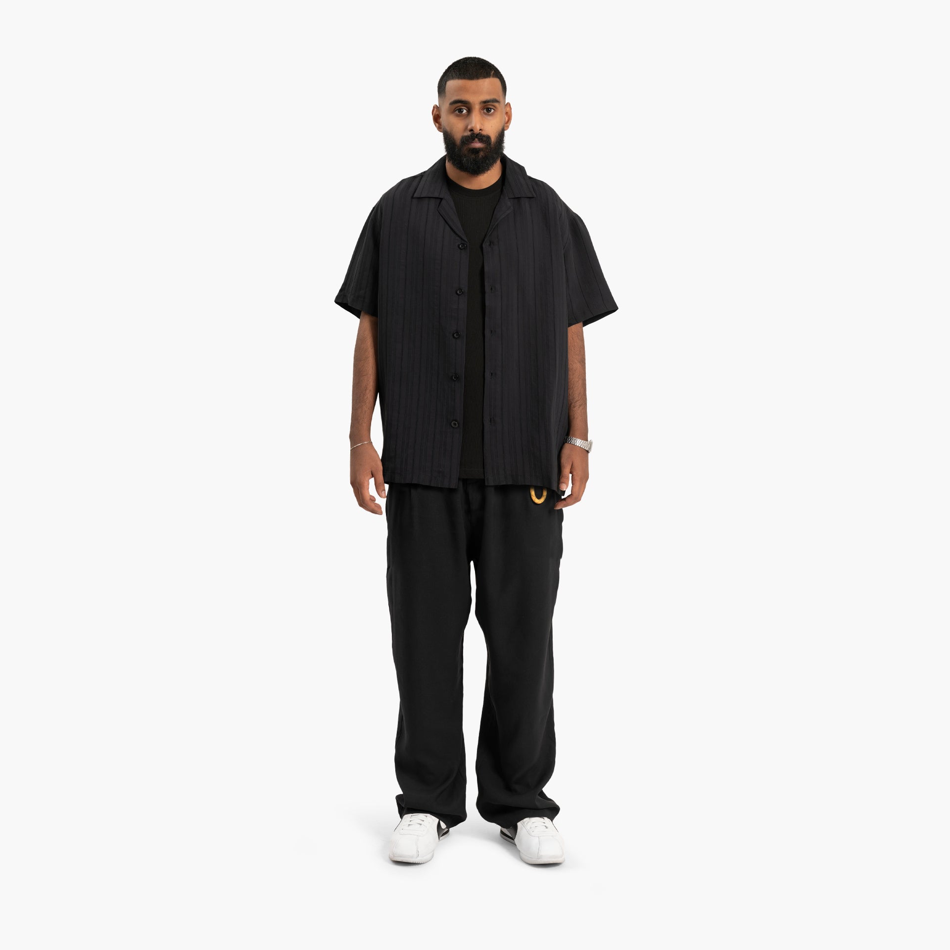 Men Classic Black Set of Shirt and Trousers By WECRE8