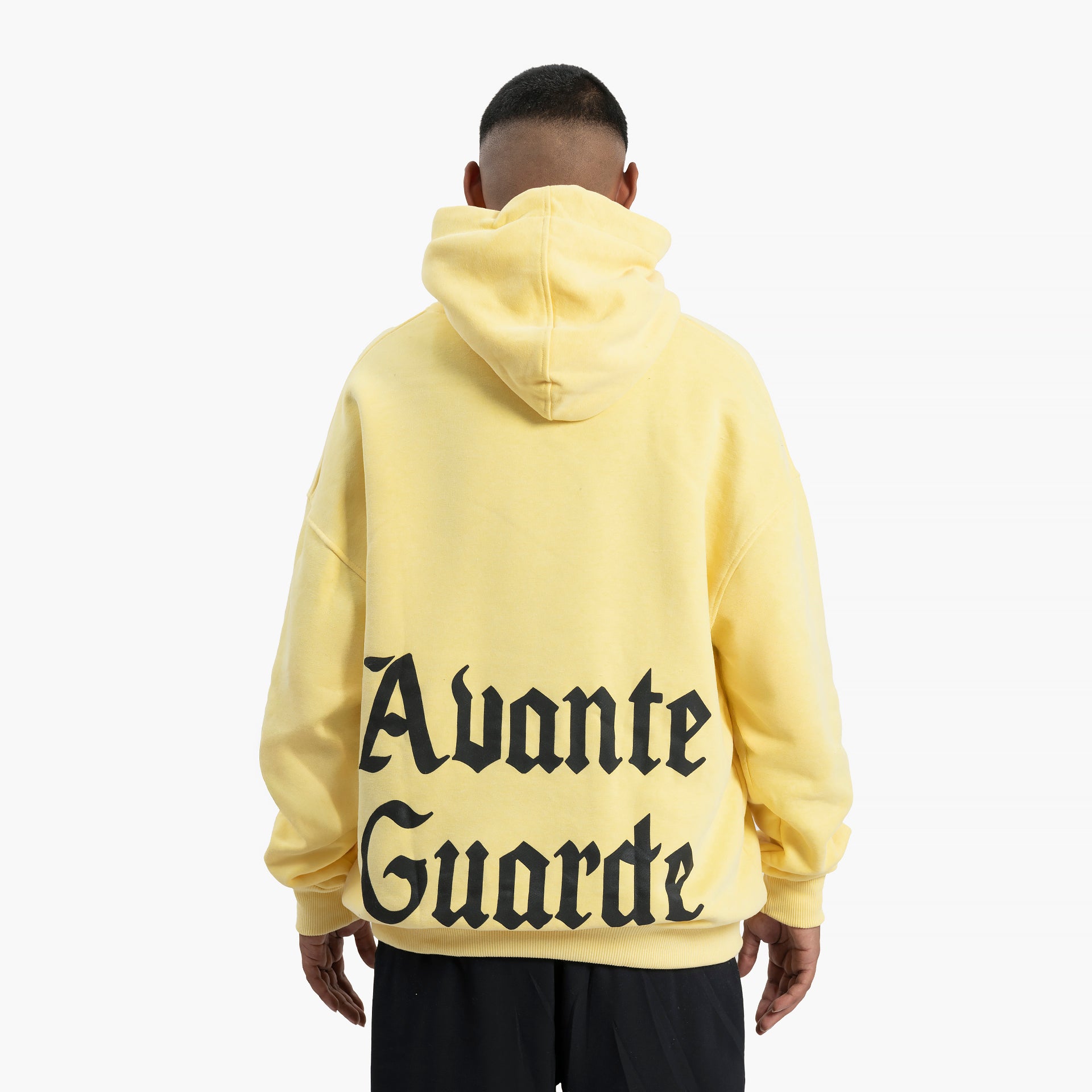 Men's Yellow Wanted Hoodie By WECRE8