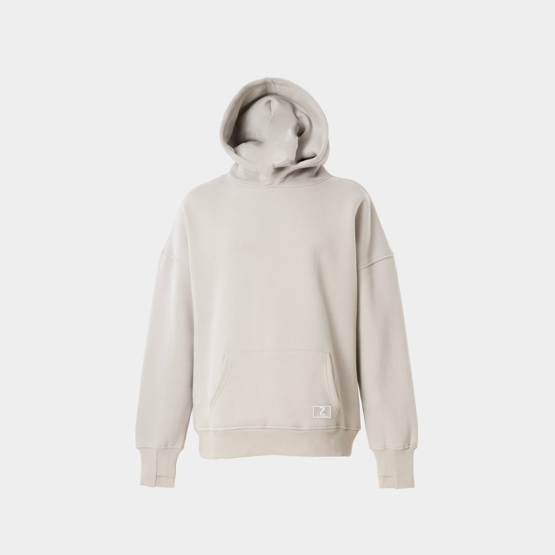 Big Z Beige Unisex Hoodie by Z Brand