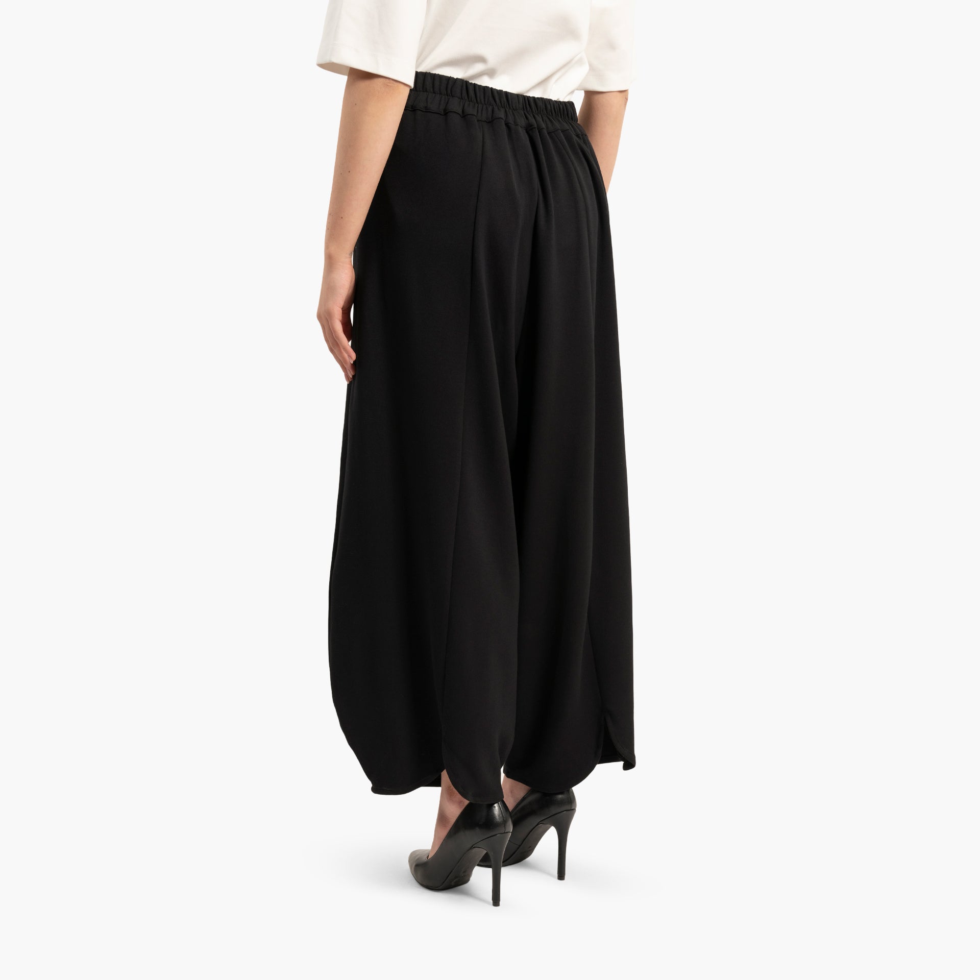 Women's Flowy Black Pants By WECRE8