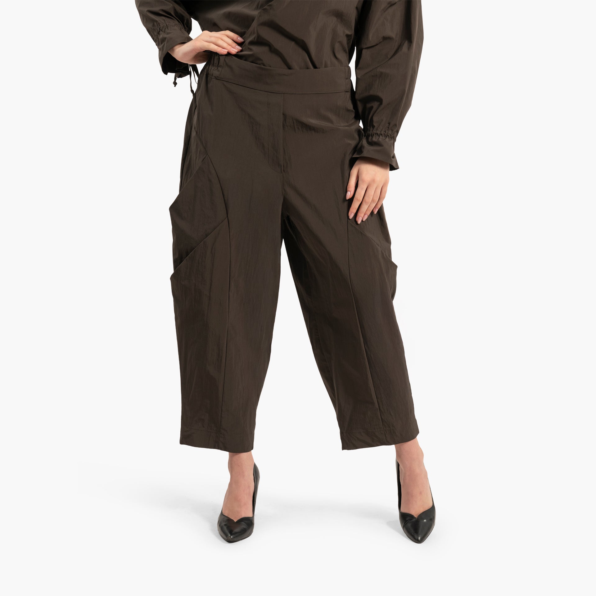 Women's Cargo Brown Pants By WECRE8