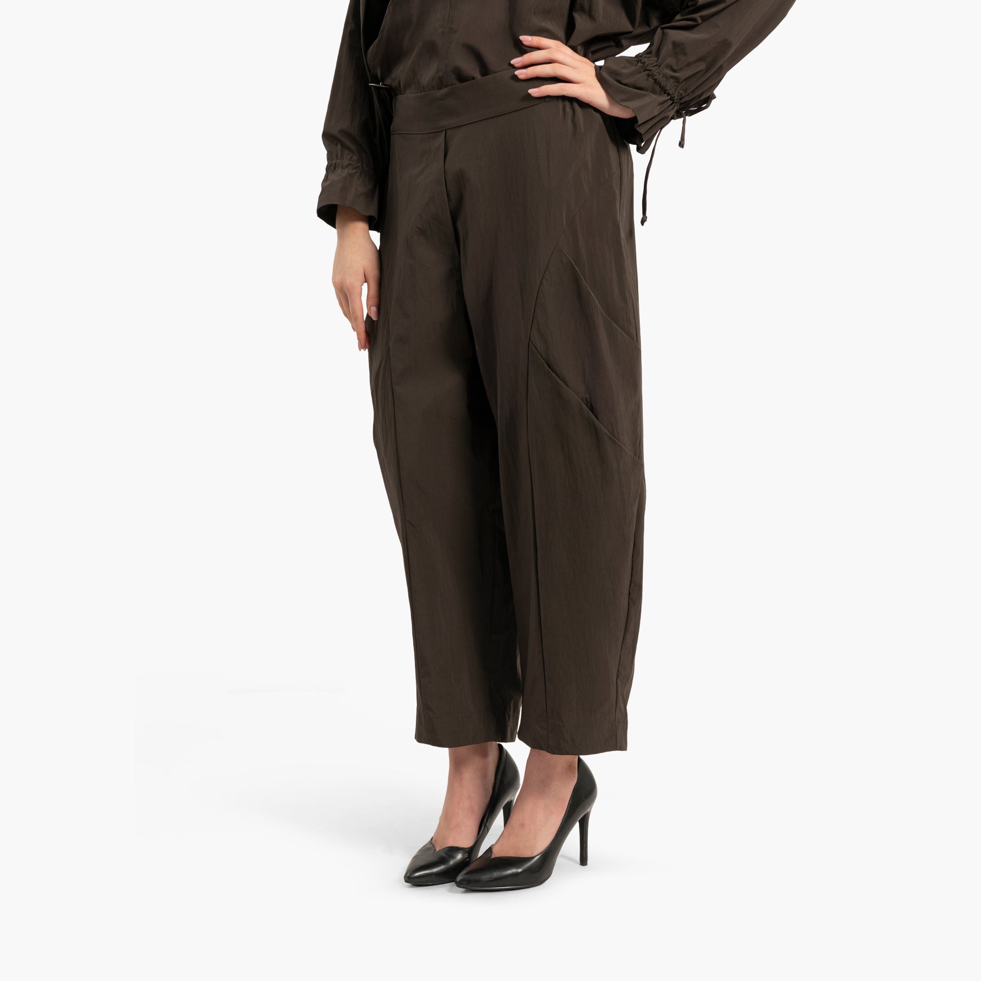 Women's Cargo Brown Pants By WECRE8