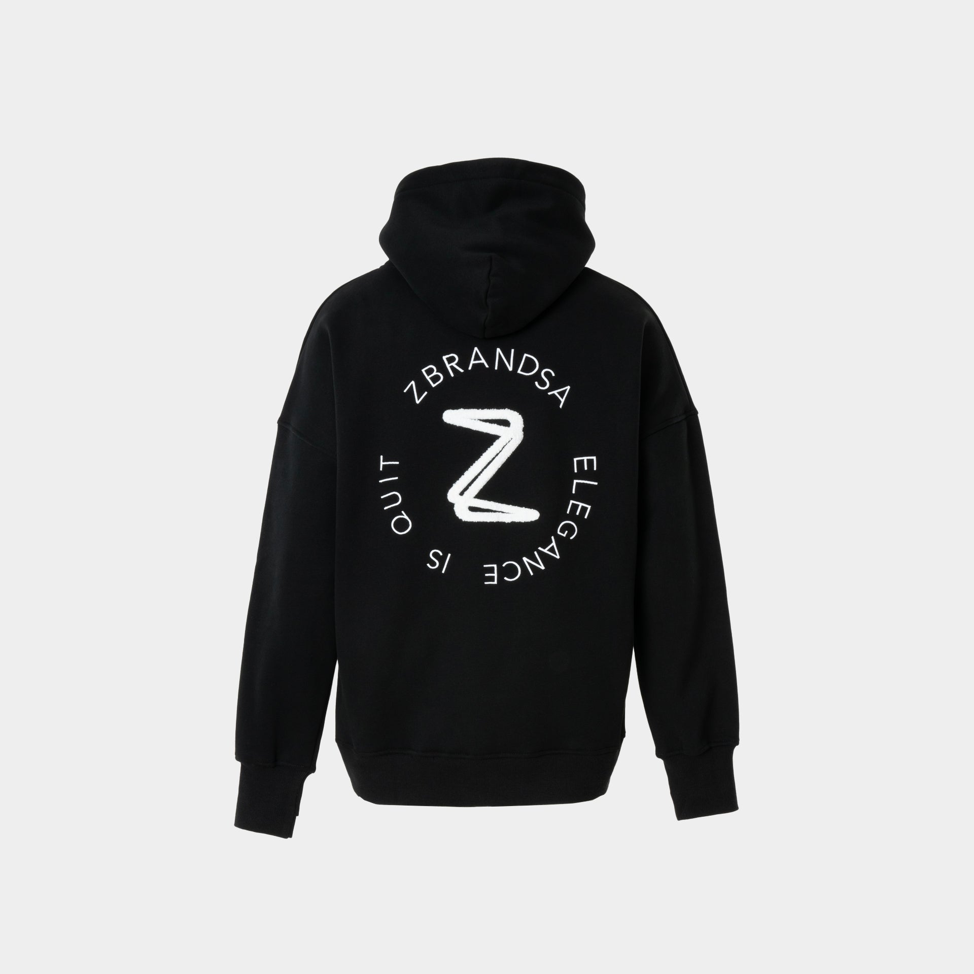 Big Z Black Unisex Hoodie by Z Brand