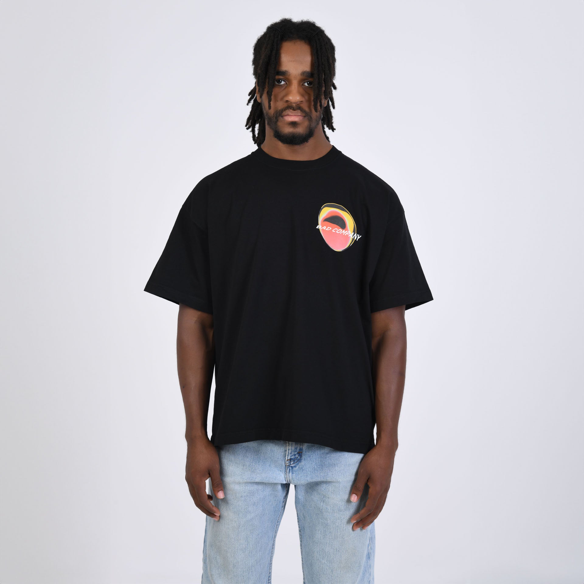 Unisex Black Bad Statement T-Shirt by Bad Co