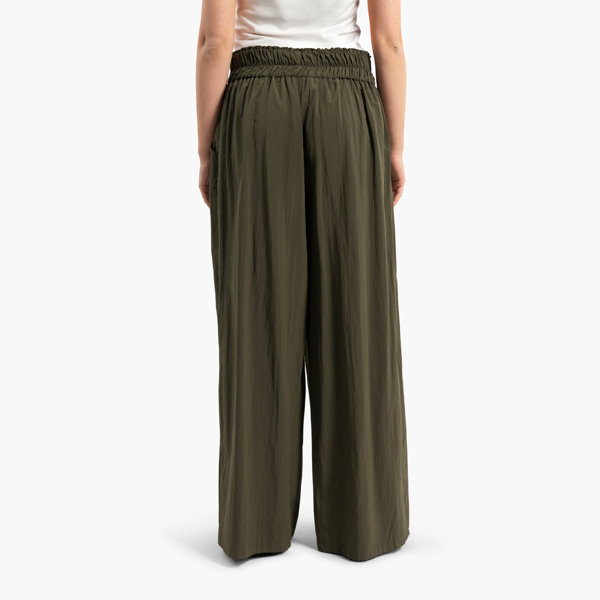 Women's Pleated Khaki Trousers By WECRE8