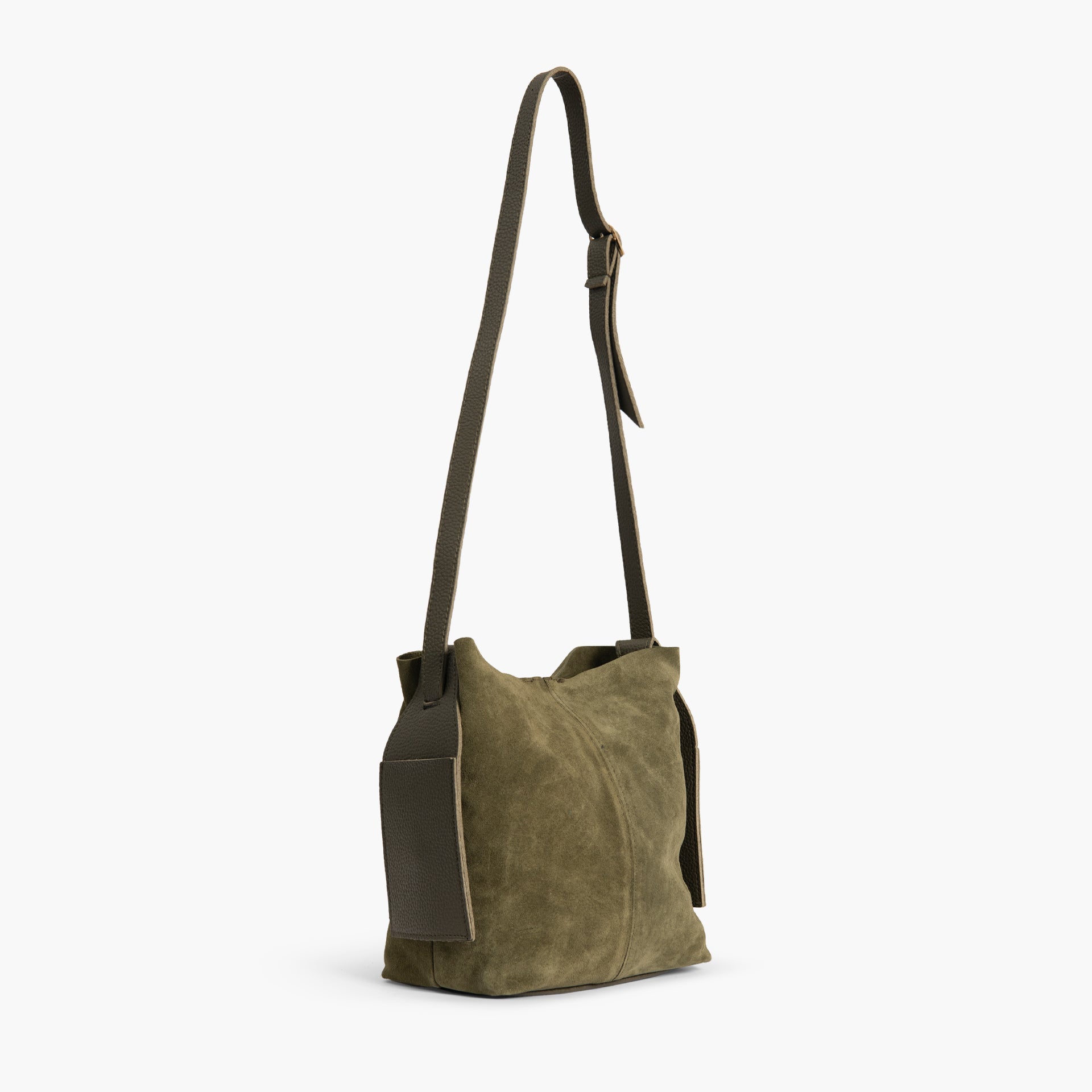 Khaki Green Crossbody Bag by WECRE8