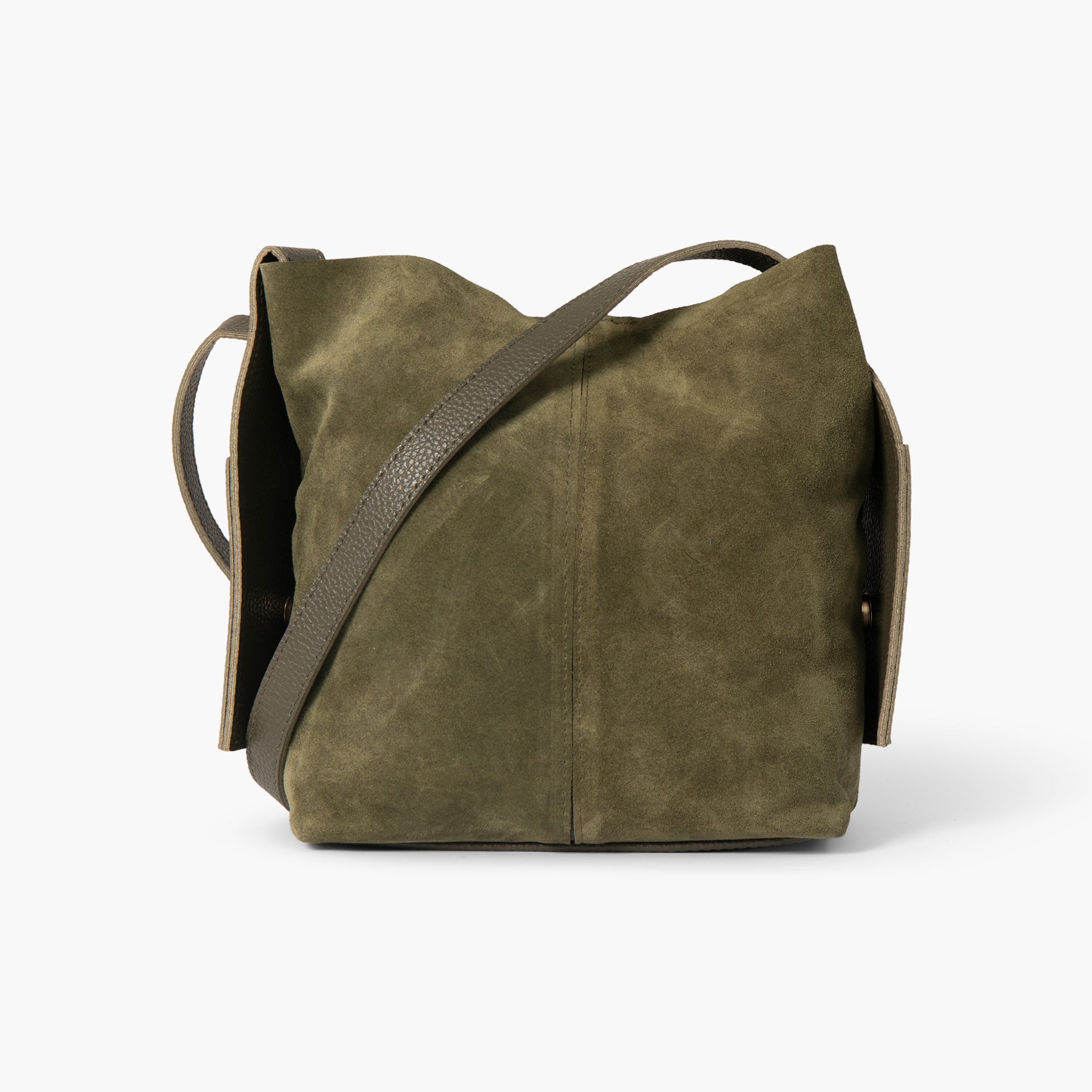 Khaki Green Crossbody Bag by WECRE8