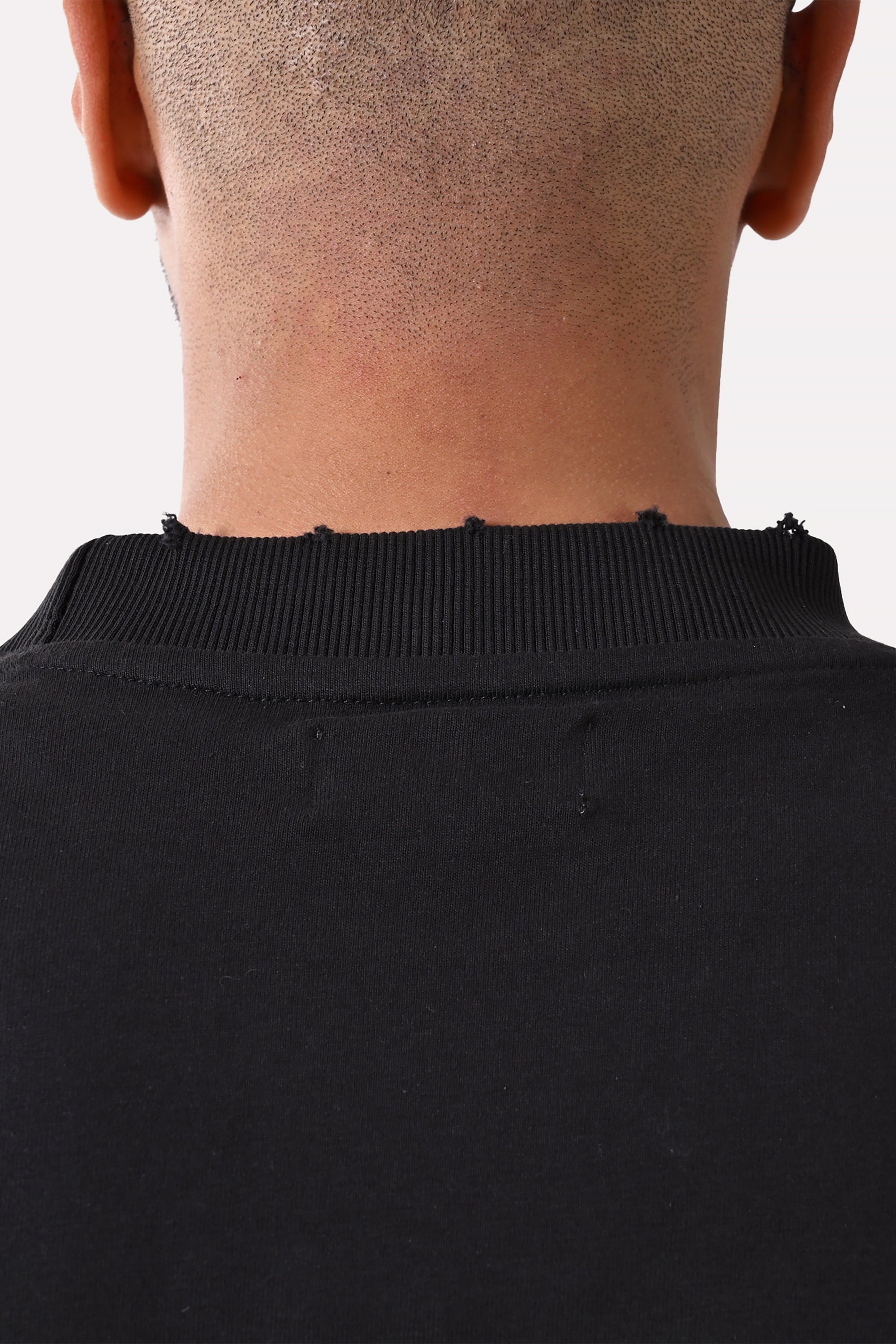 Black Logo Printed T-shirt by Dystopia