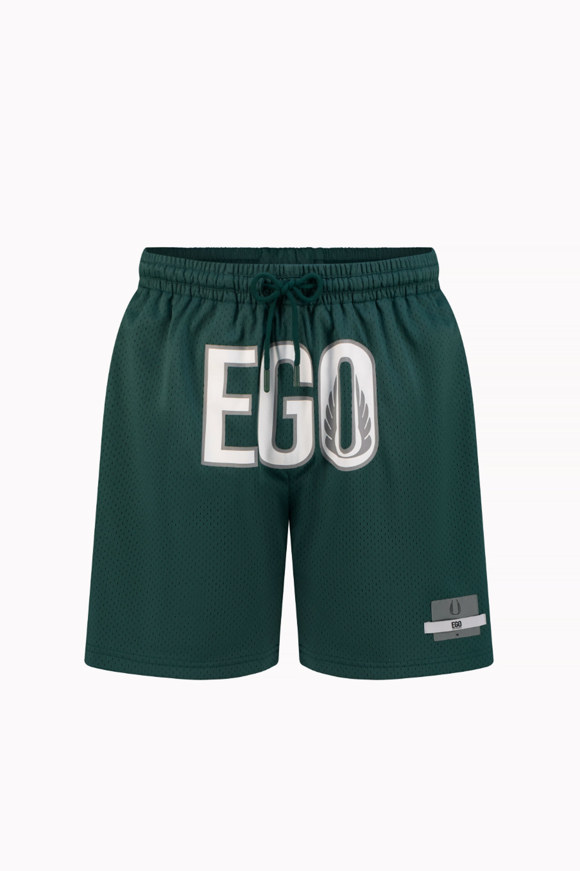 شورت شبكي Ego Booster للرجال باللون الأخضر من EGO Sustainable