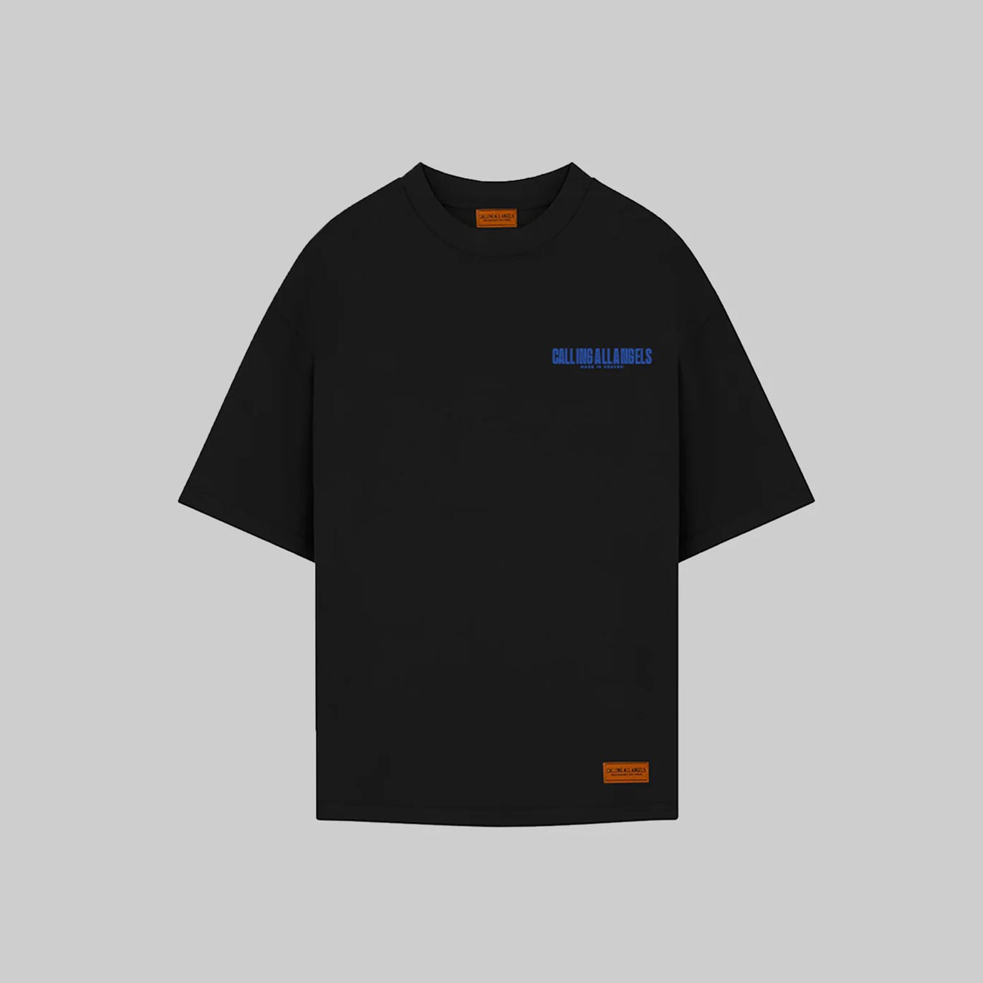 Black Logo T-shirt From Calling All Angels