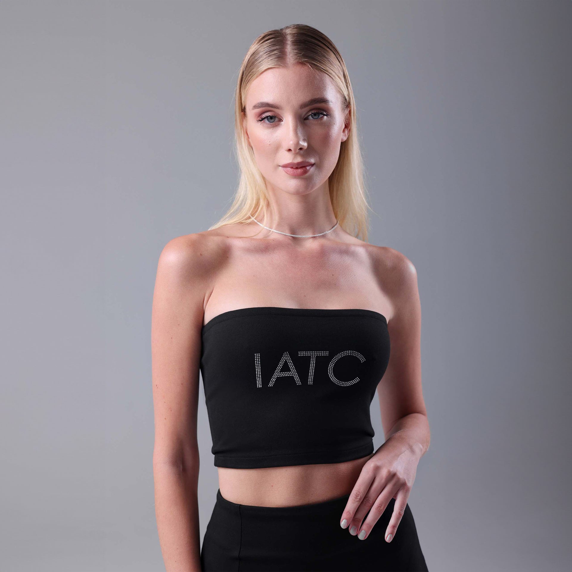 Black IATC Tube Top By I am the Company