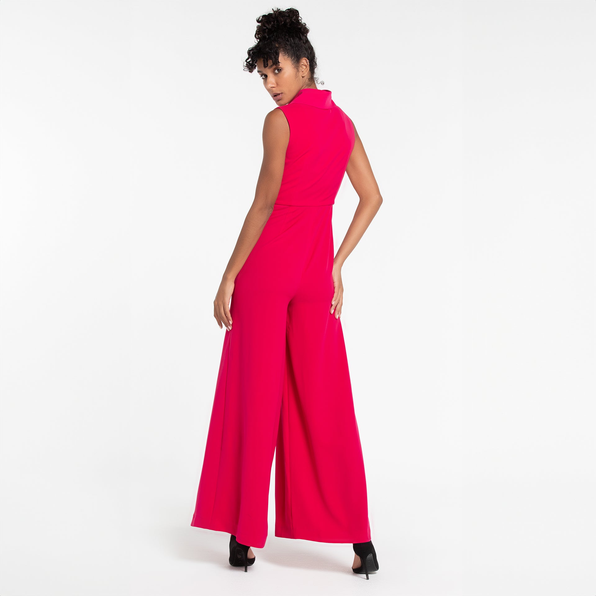 Lili Iconic Collar Jumpsuit by Lili Blanc